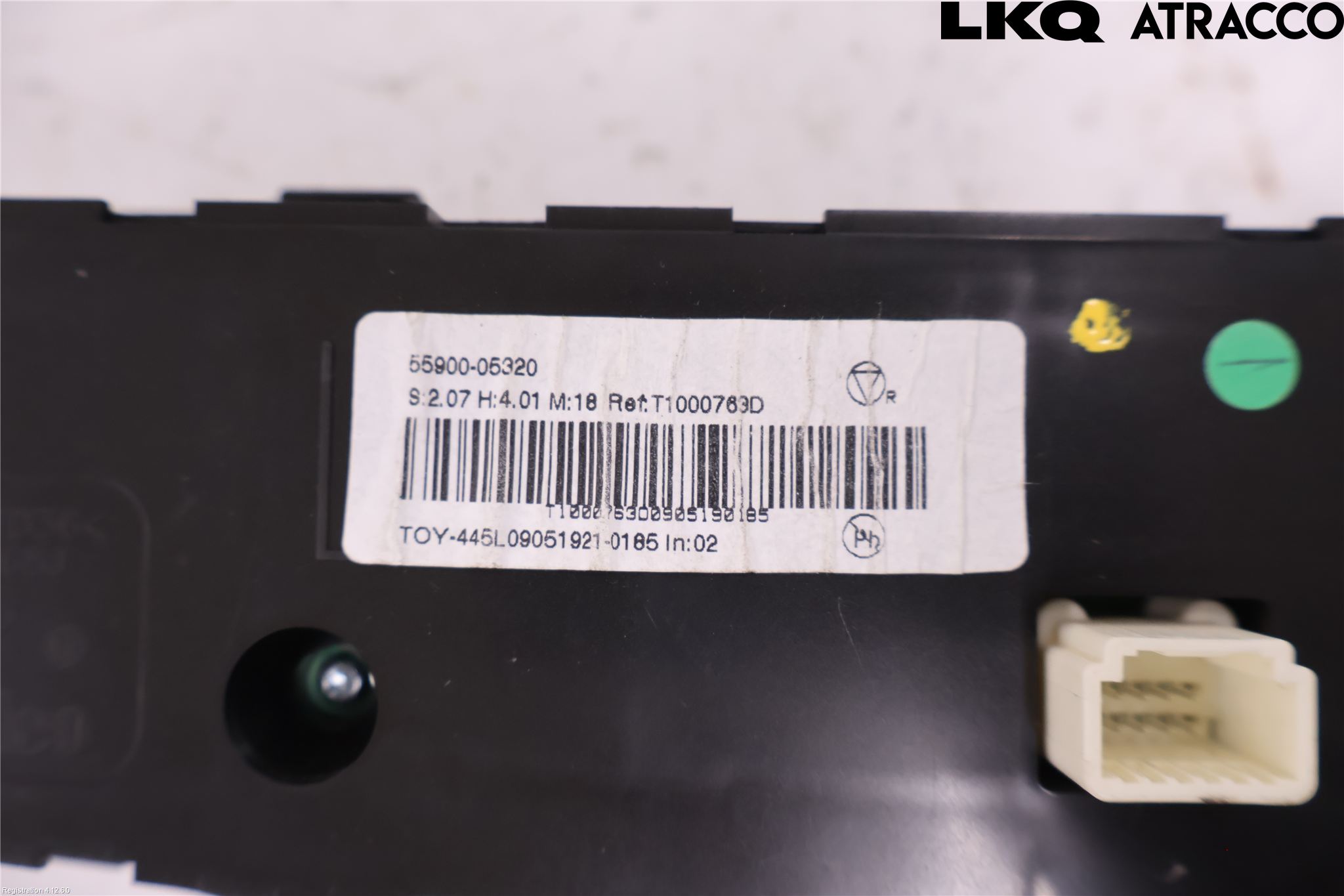 Toyota AVENSIS 09-15 Varme Ac Betjening-Display