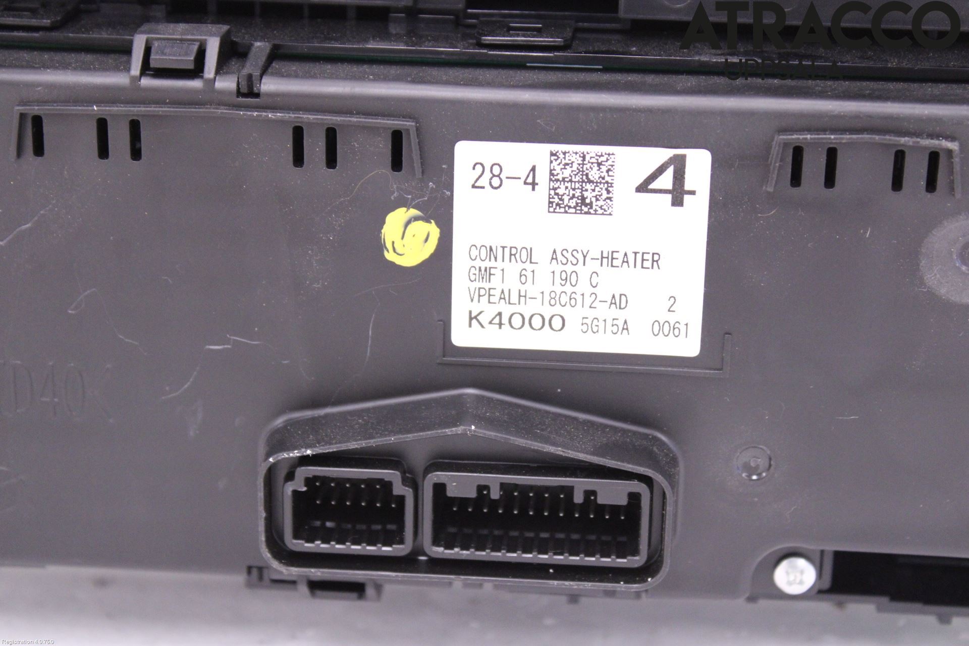 Mazda 6 13- Varme Ac Betjening-Display