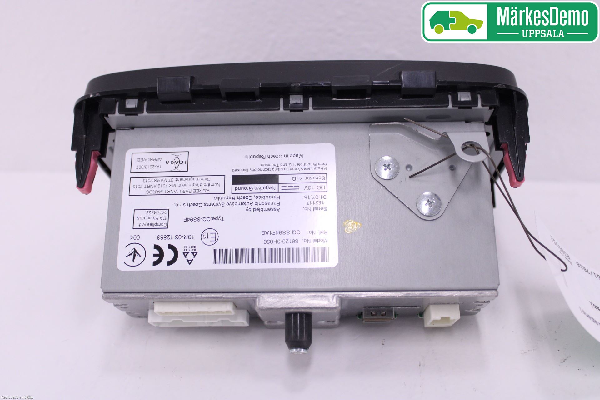 Citroen C1 14-22 Stereo Radio Med Cd