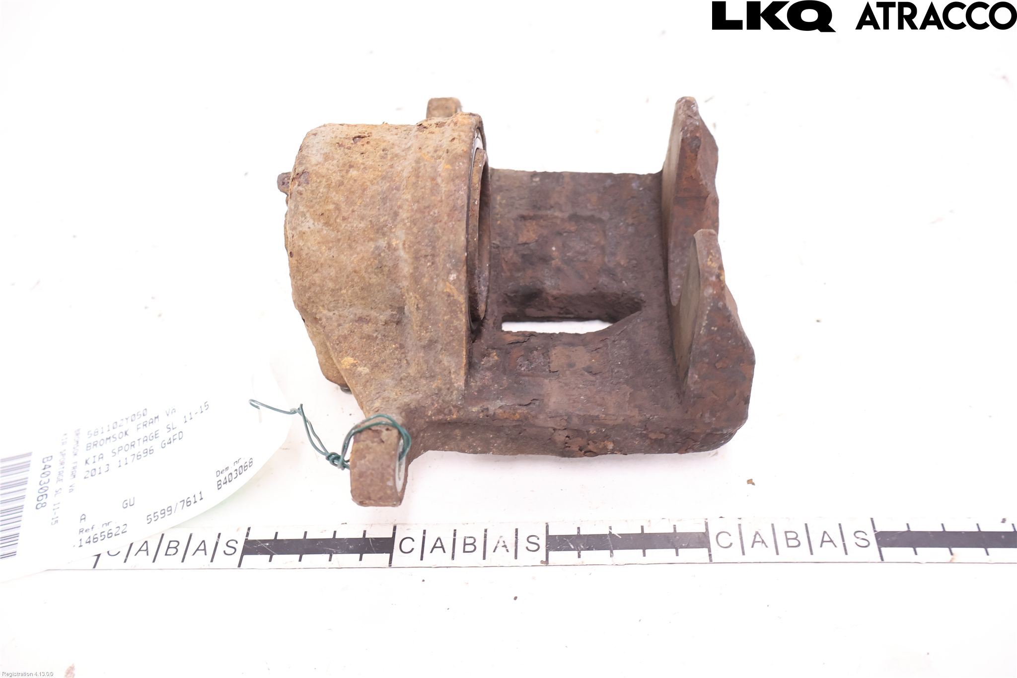 Kia SPORTAGE (SL) 11-15 Bremsecaliper Foran Venstre