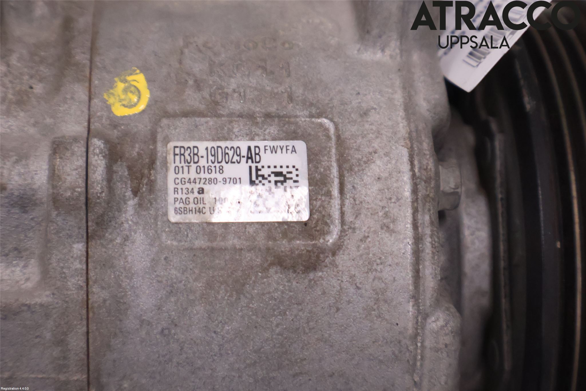 Ford MUSTANG VI 15-22 Varme Ac Kompressor