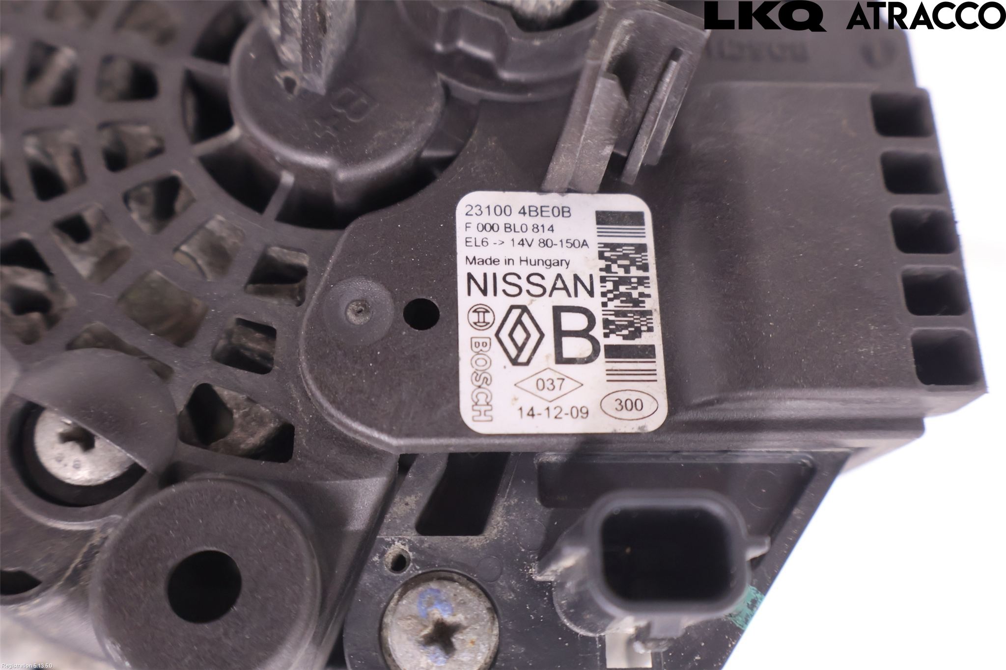 Nissan QASHQAI 14-17 Dynamo