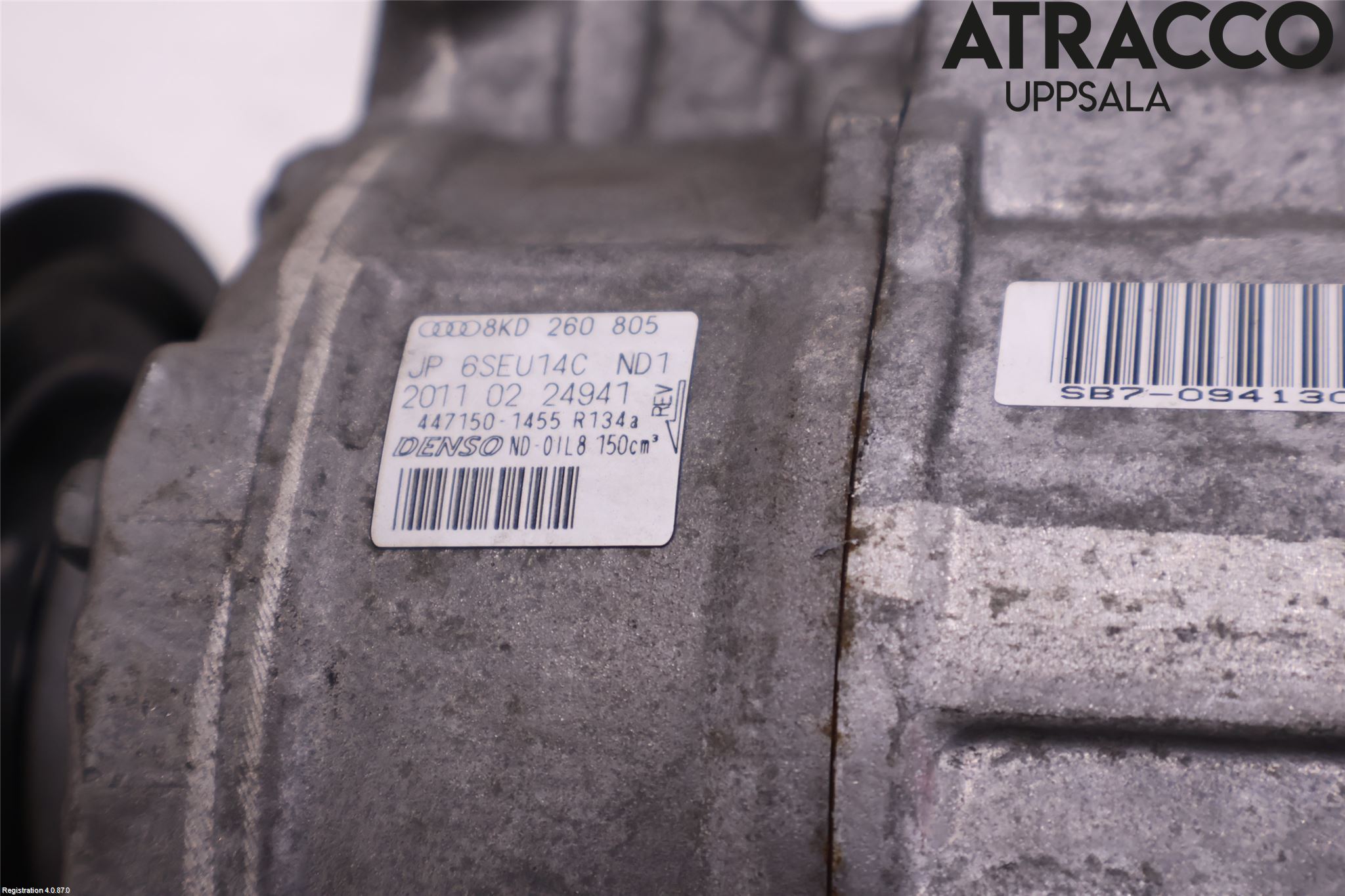 Audi A5 07-16 Varme Ac Kompressor