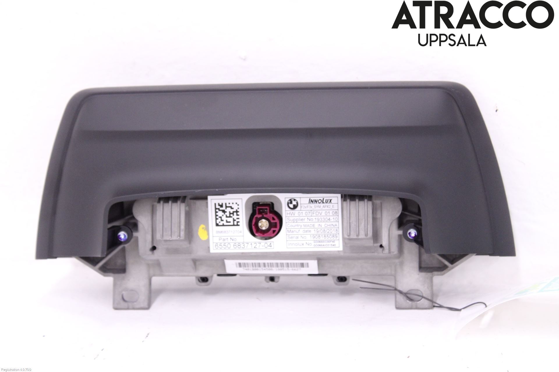 BMW 1 F20/F21 11-19 Instr Skjerm Dvd-Gps-Ac-Tlf