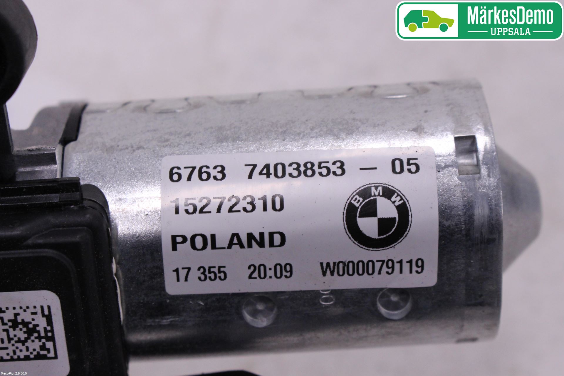 BMW 5 G30/G31/F90 17-23 Viskermotor Bakluke