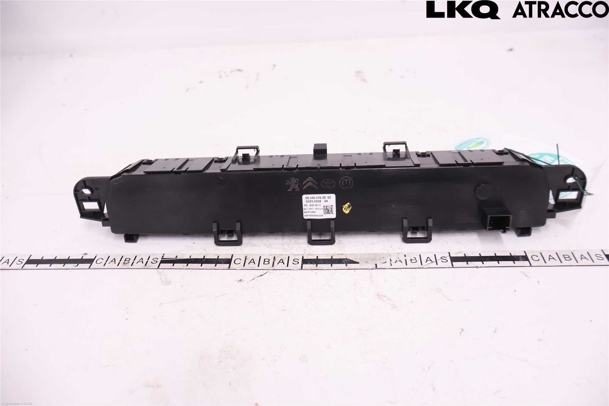 Toyota PROACE II 16- Varme Ac Betjening-Display
