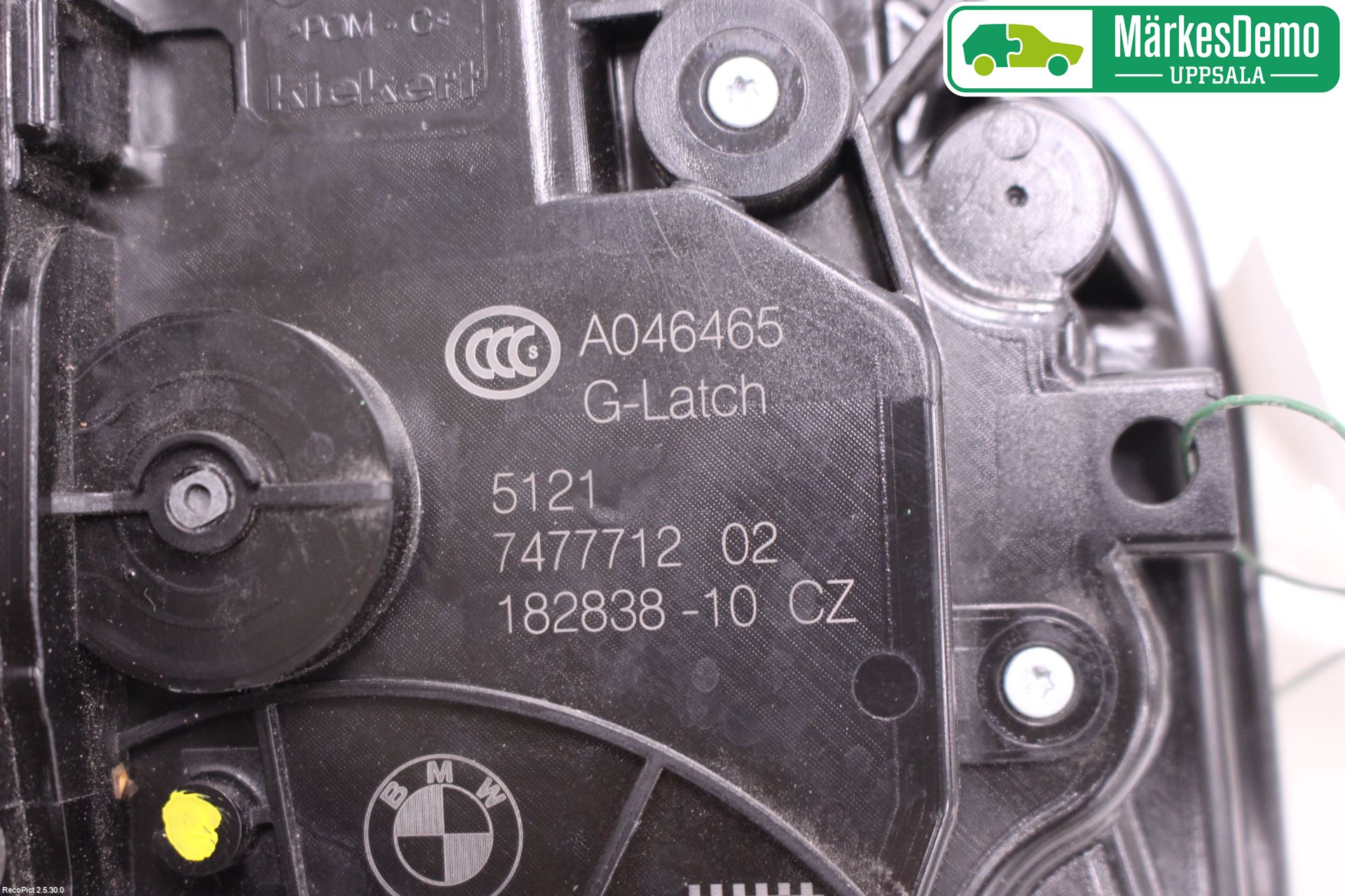 BMW 5 G30/G31/F90 17-23 Dørlås - Låsekasse
