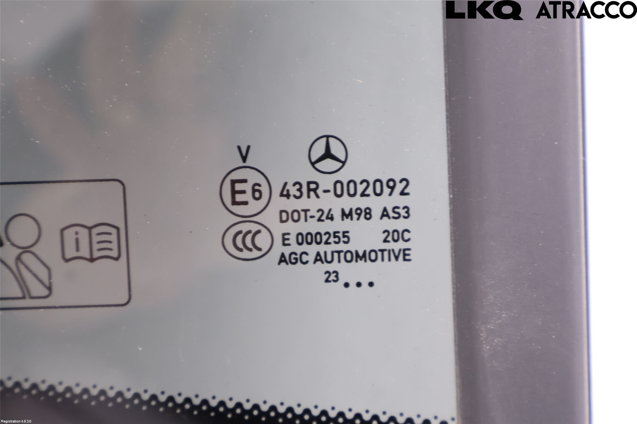 Mercedes-Benz MB GLA-KLASS (H247) 20- Dørrute Bak Høyre Trekant 4D