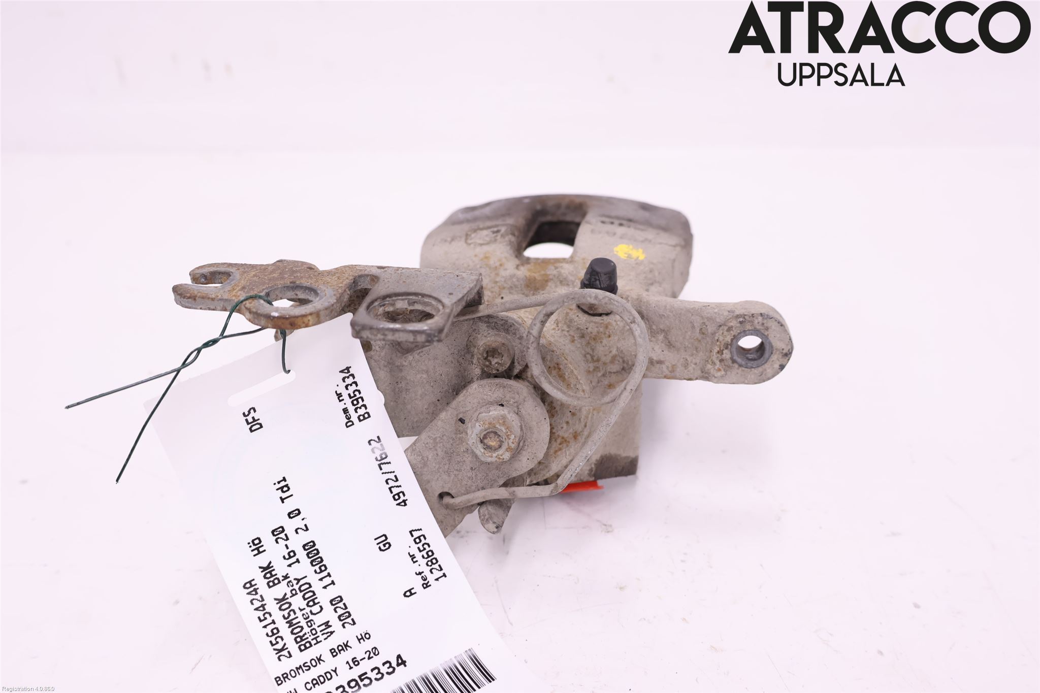 Volkswagen VW CADDY 16-20 Bremsecaliper Bak Høyre