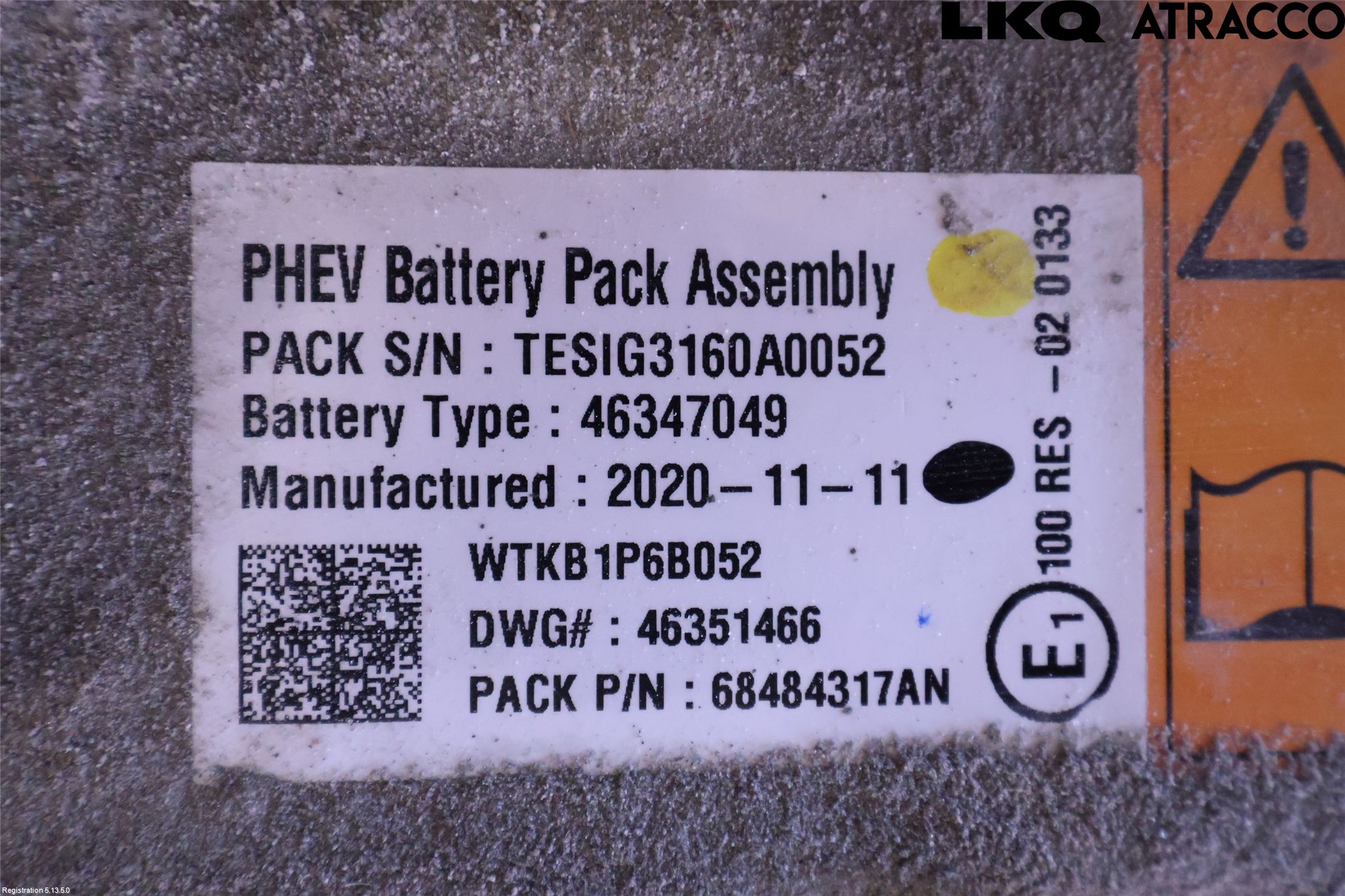 Jeep RENEGADE Hybrid Batteri