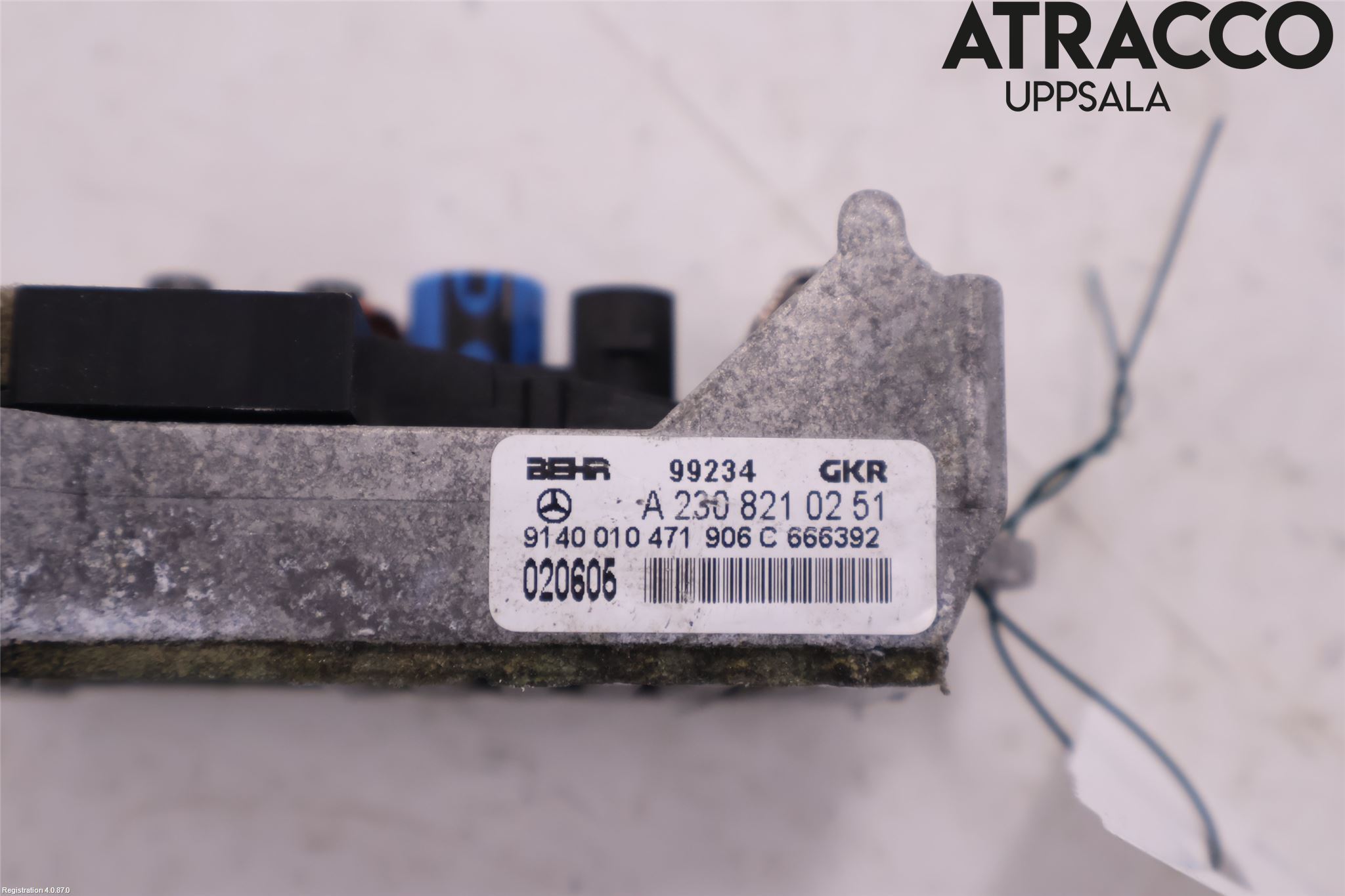 Mercedes-Benz MB ML (W163) 97-05 Varmeapparat Viftemotstand