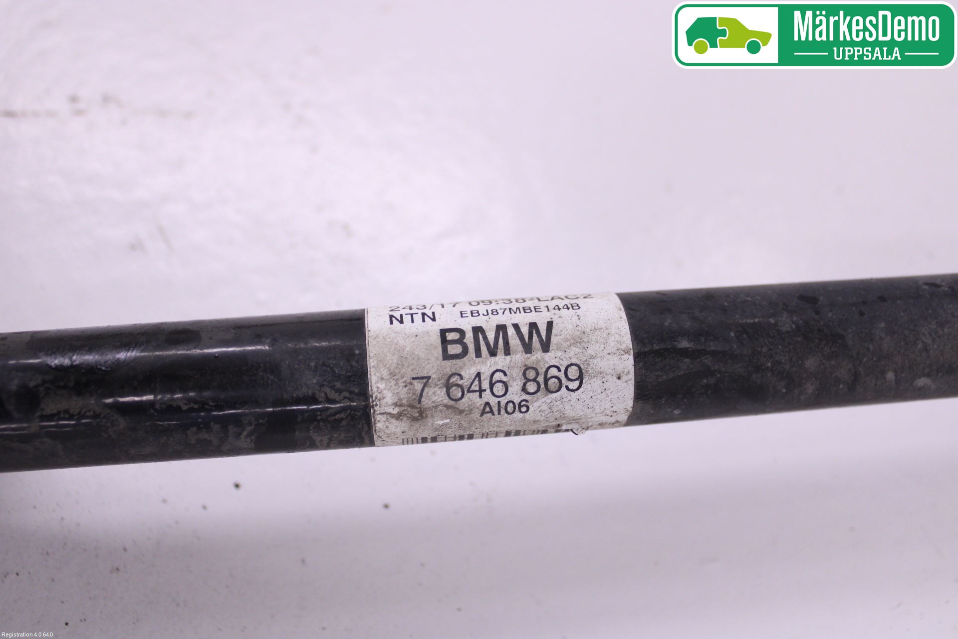 BMW 2 F45 Active Tourer 14-21 Drivaksel Bak Kompl Venstre