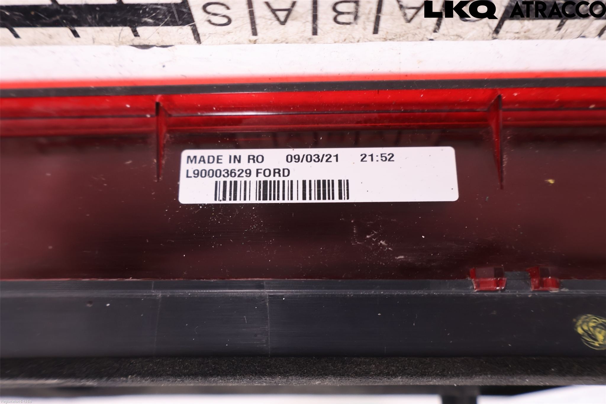 Ford TRANSIT/TOURNEO CONNECT 13-22 Bremselys Bakrute