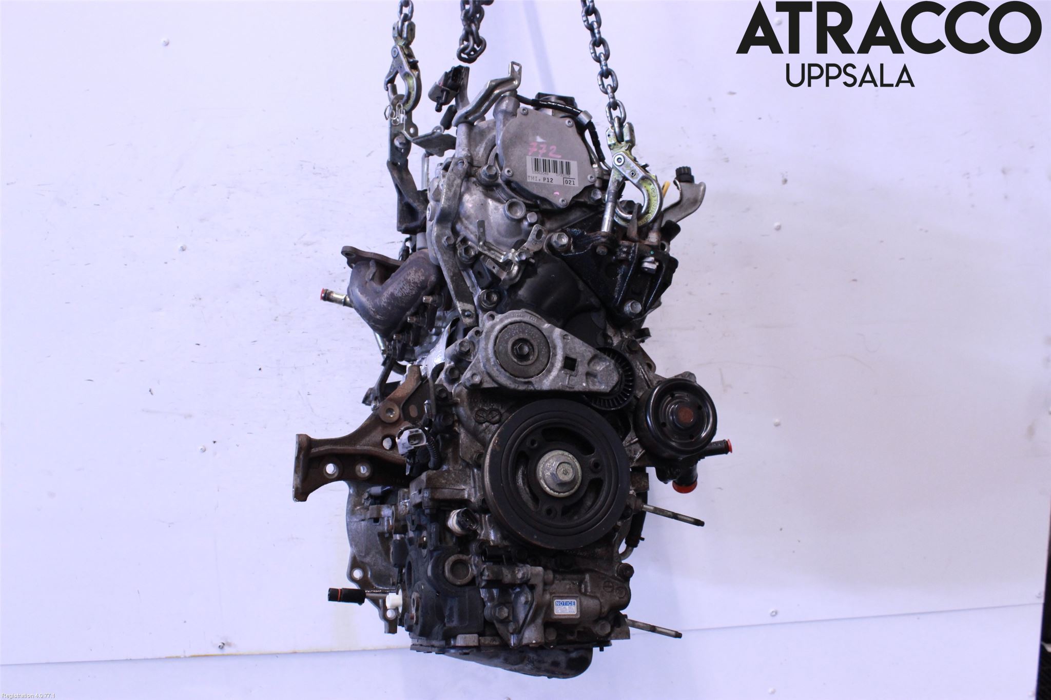 Toyota YARIS XP130 12-14 Motor Diesel