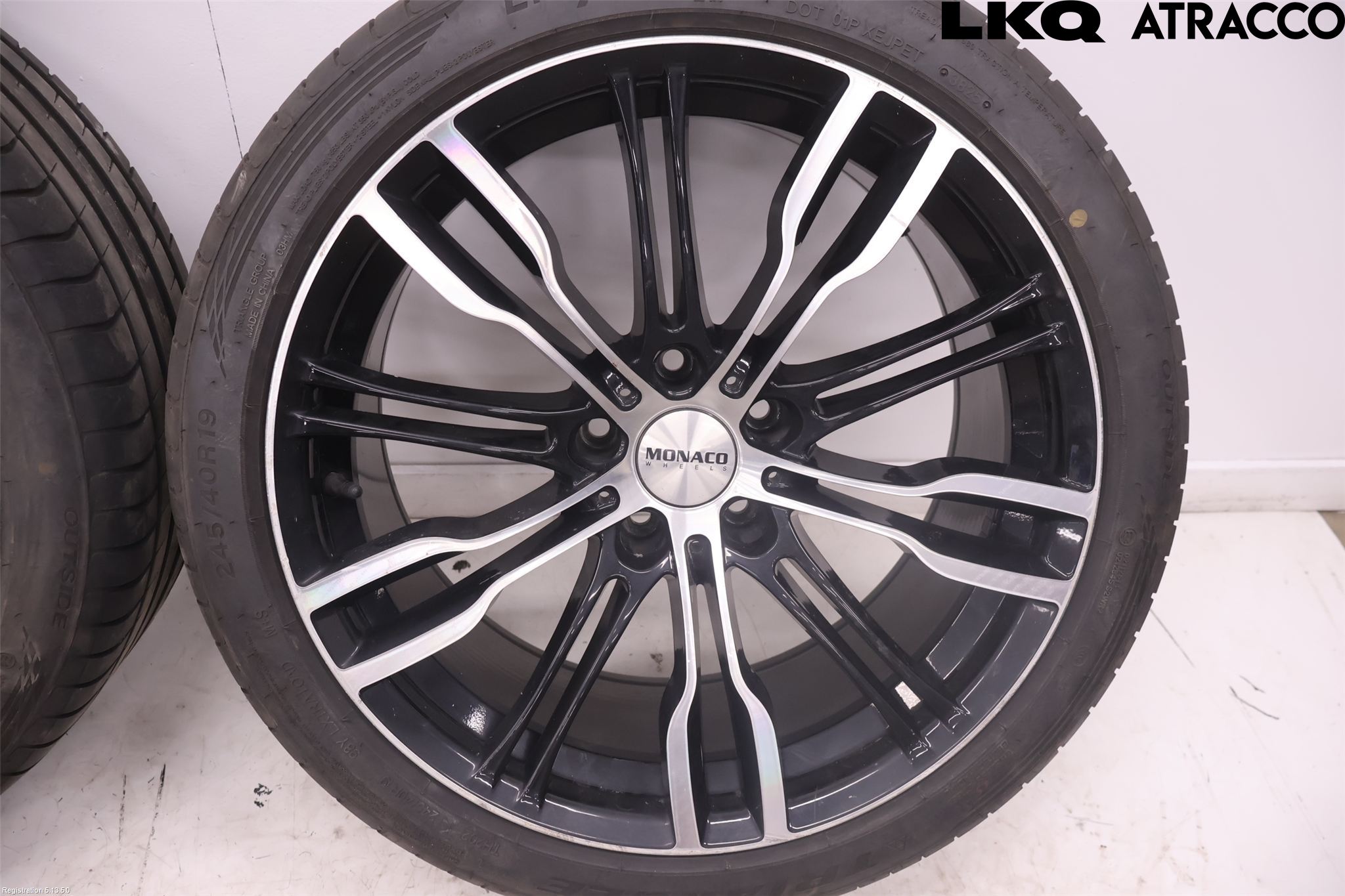 BMW 5 E60/61 Sed/Tou 02-10 Dekk Sommer På Alu Felg 4Stk