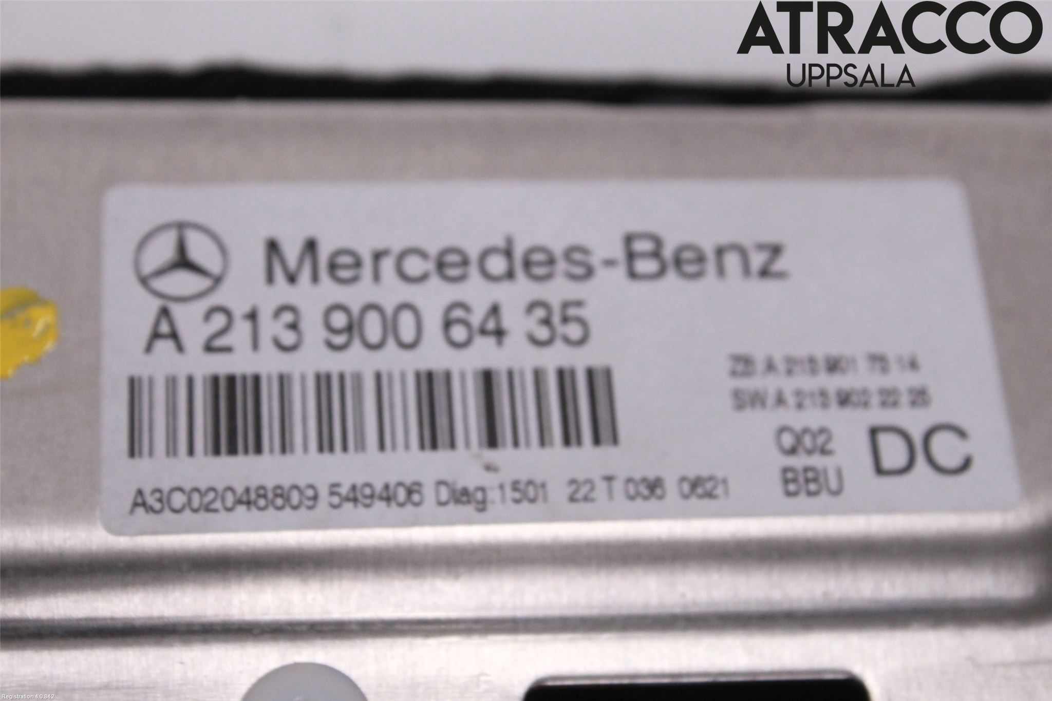 Mercedes-Benz MB E-KLASS (W213) 16-23 Instr Skjerm Dvd-Gps-Ac-Tlf