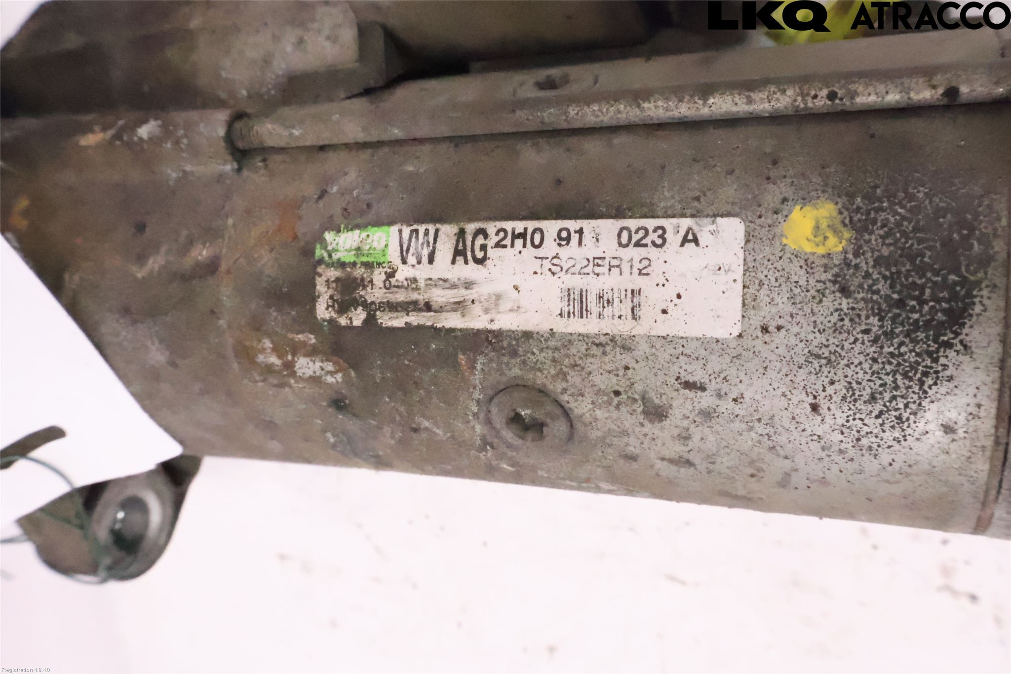 Volkswagen VW AMAROK 2H 10-22 Startmotor Diesel