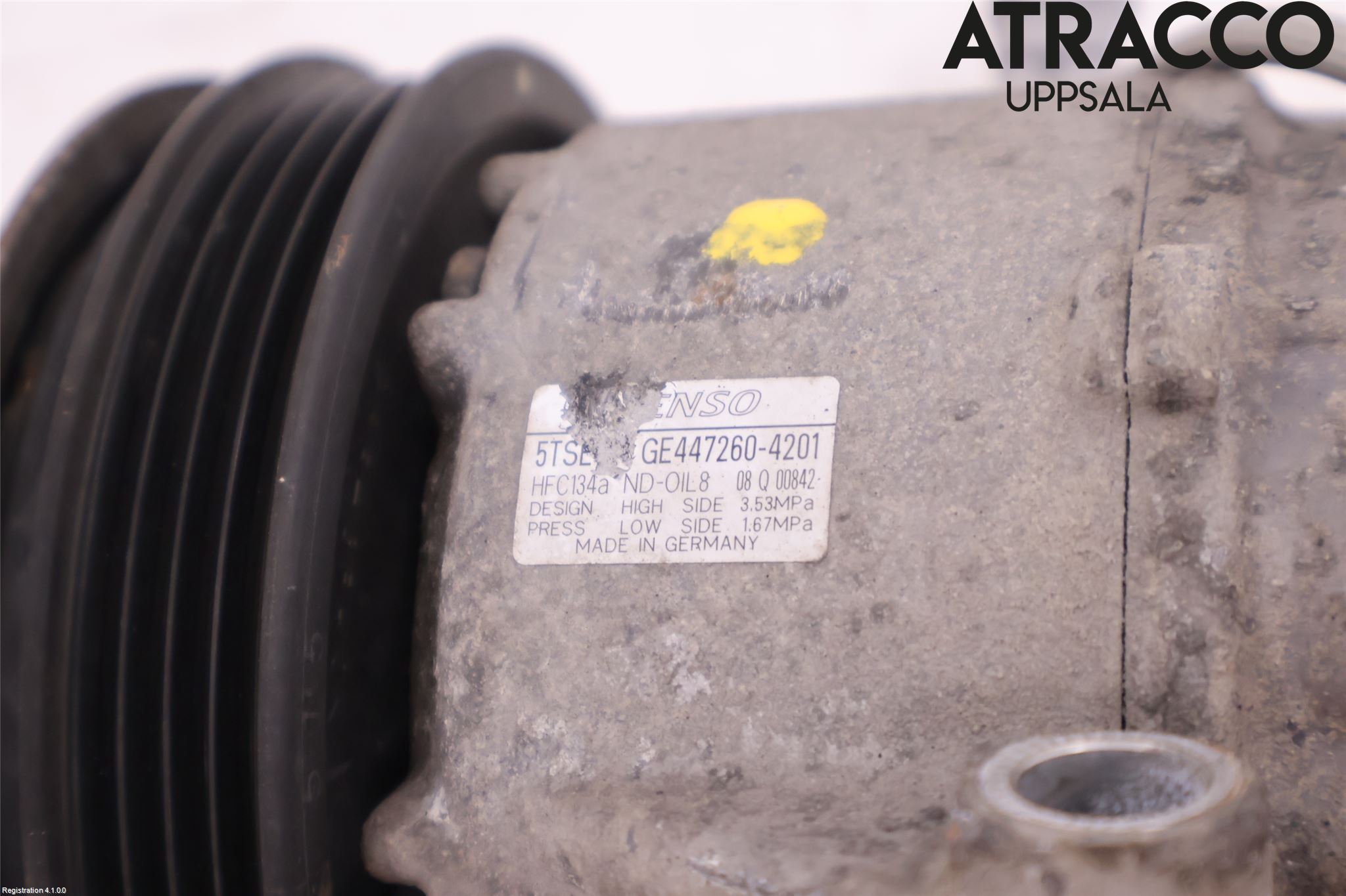 Toyota YARIS XP130 12-14 Varme Ac Kompressor