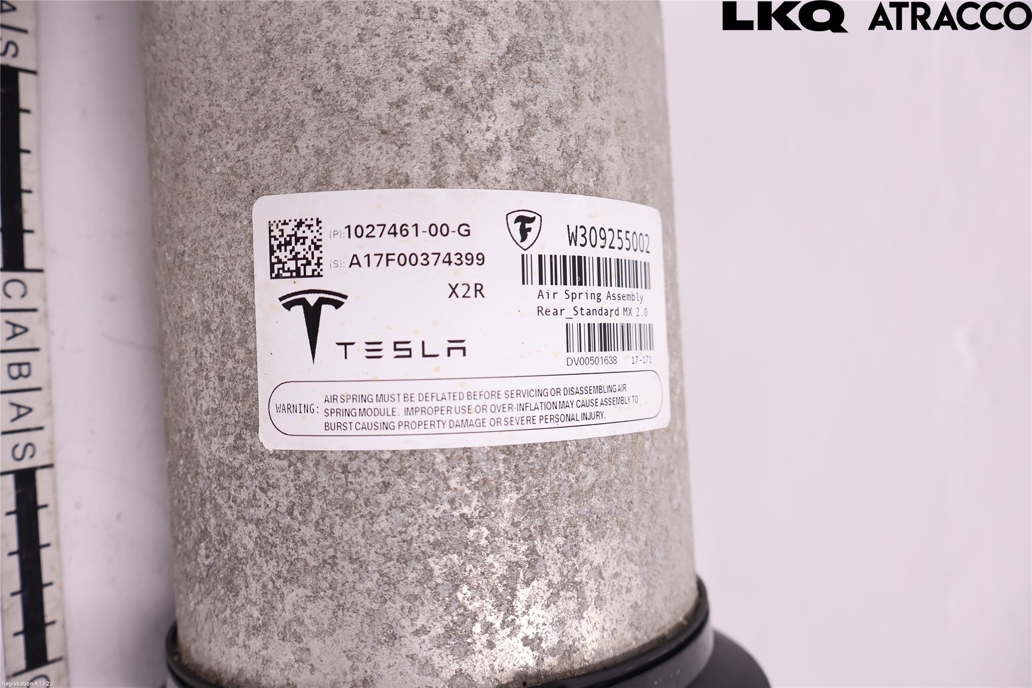 Tesla MODEL X 16- Fjærbein Bak Høyre