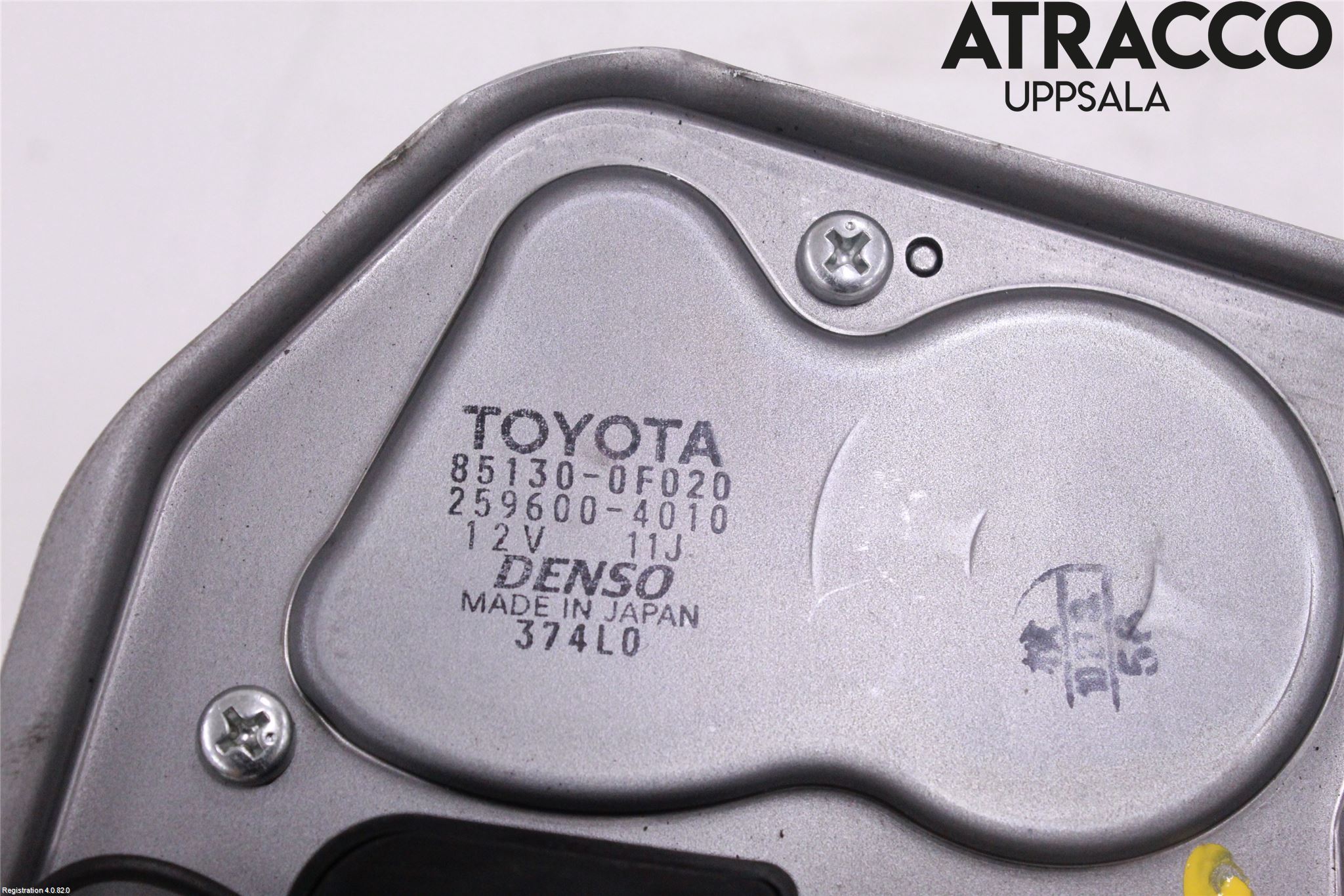 Toyota COROLLA VERSO 08-09 Viskermotor Bakluke