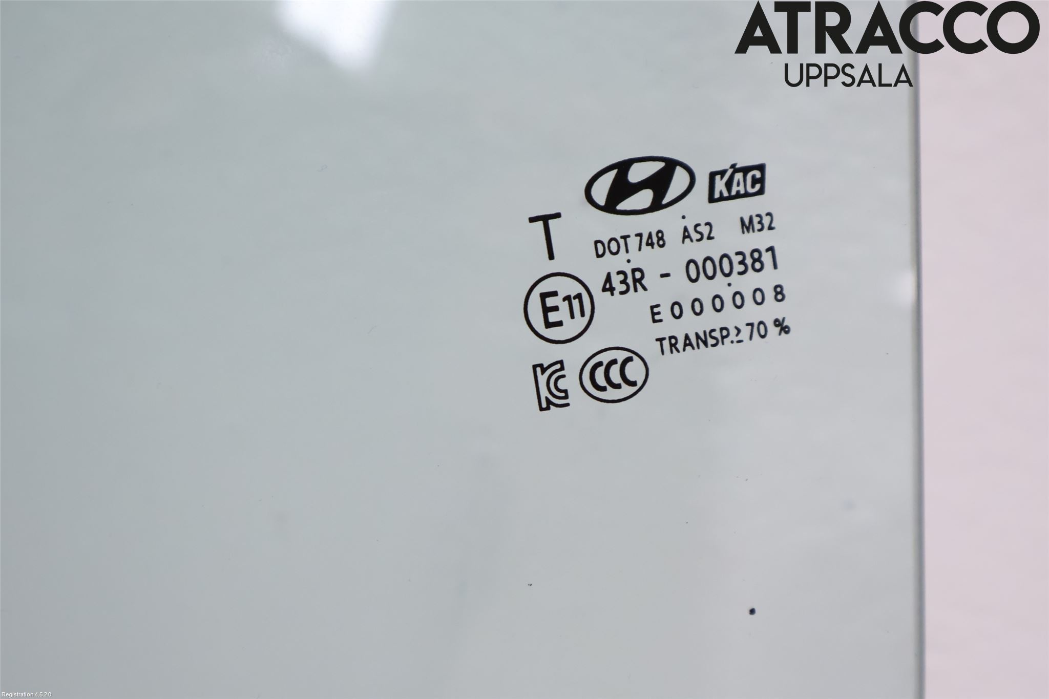 Hyundai IONIQ AE 17-22 Dørrute Bak Venstre 4Dørs