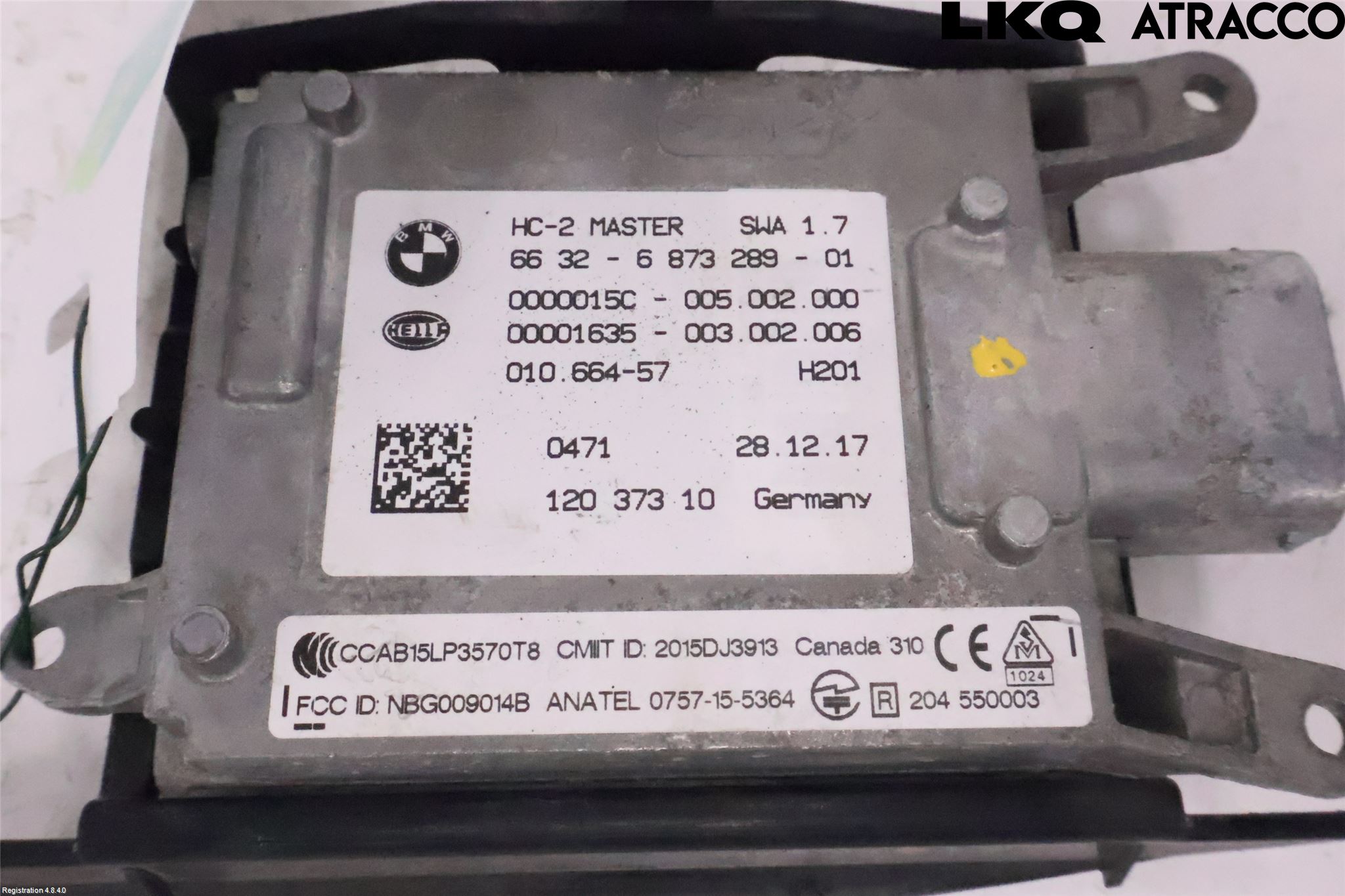 BMW X5 F15 13-18 Sensor Kollisjonsbeskyttelse