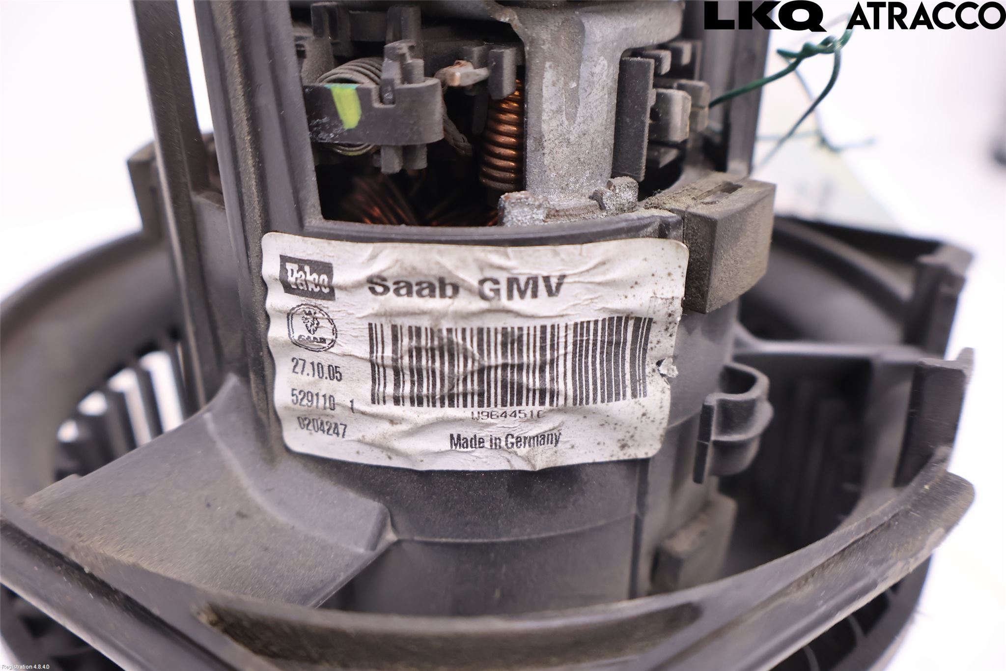 Saab 9-5     06-10 Varmeapparat Viftemotor