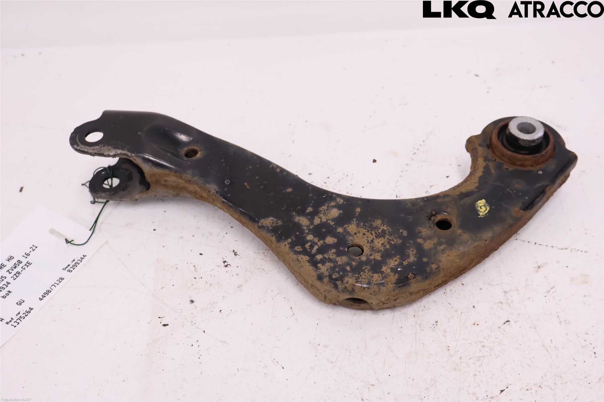 Toyota PRIUS (ZVW50) 16-21 Bærearm Bak Høyre Øvre