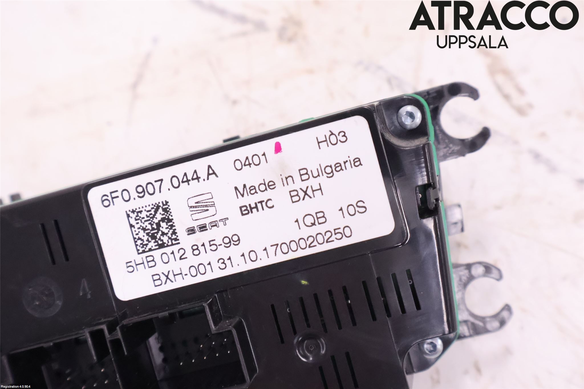 Seat IBIZA V 17-20 Varme Ac Betjening-Display