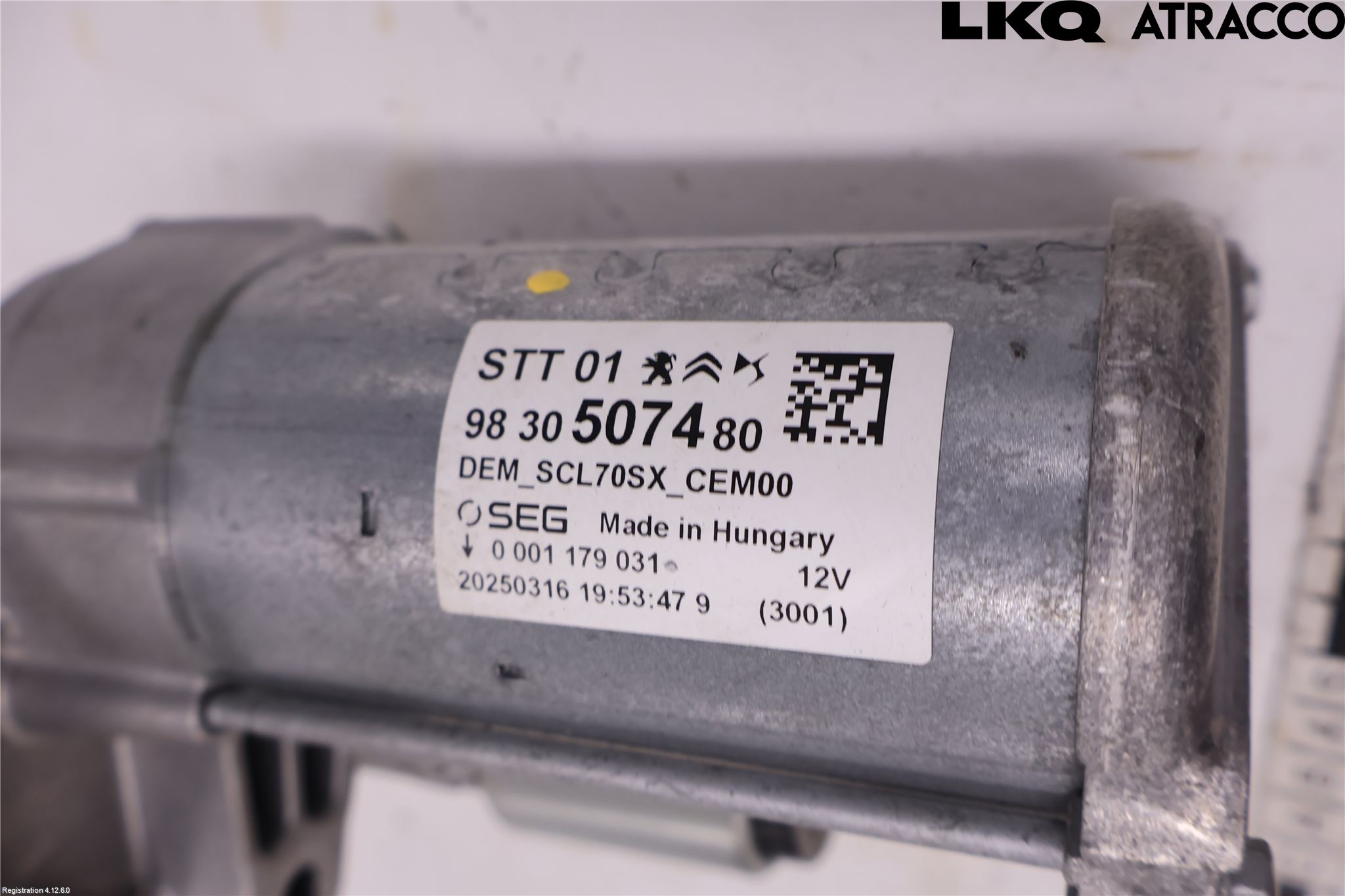 Opel MOKKA 21- Startmotor