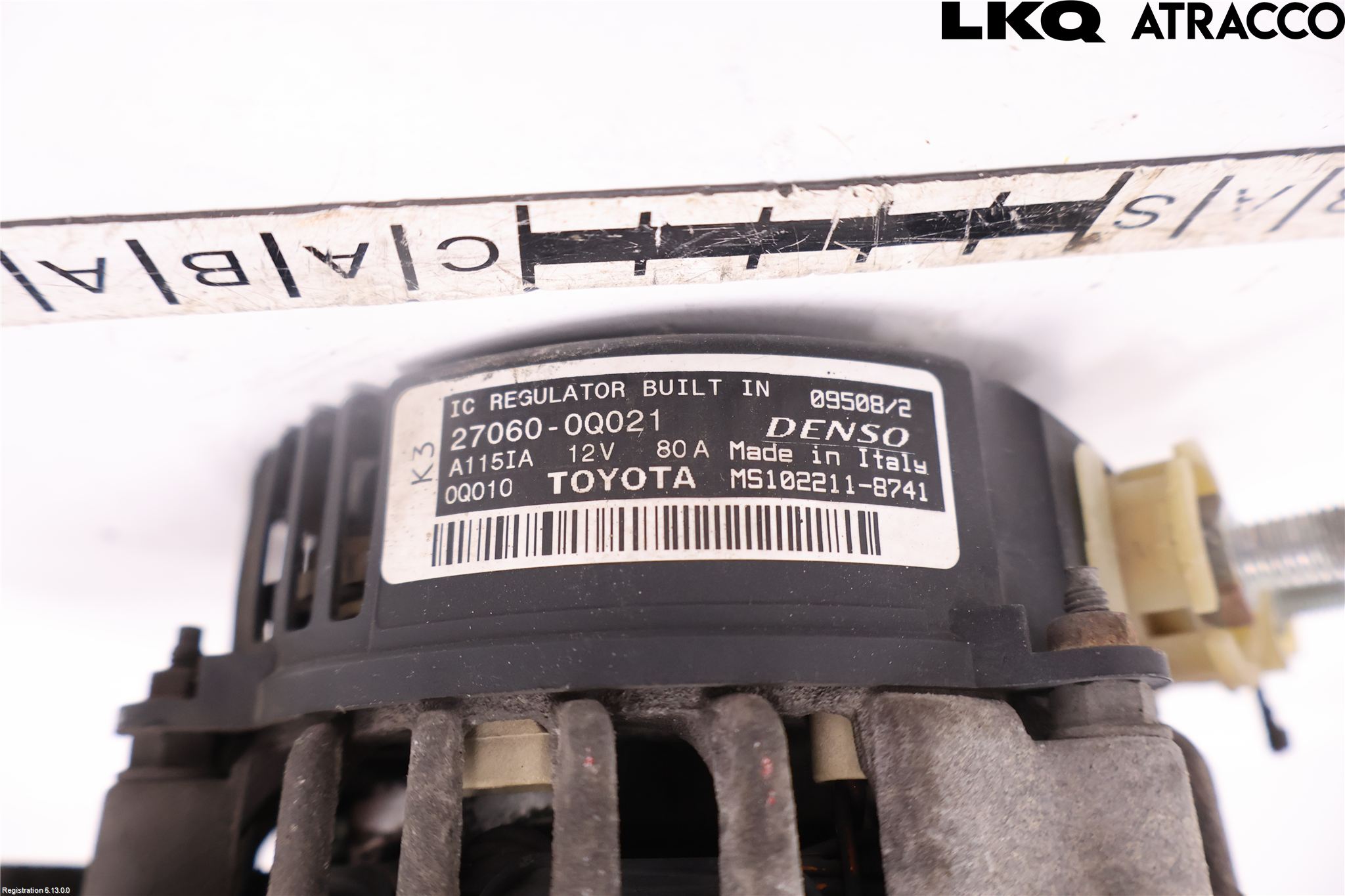 Toyota AYGO 06-14 Dynamo