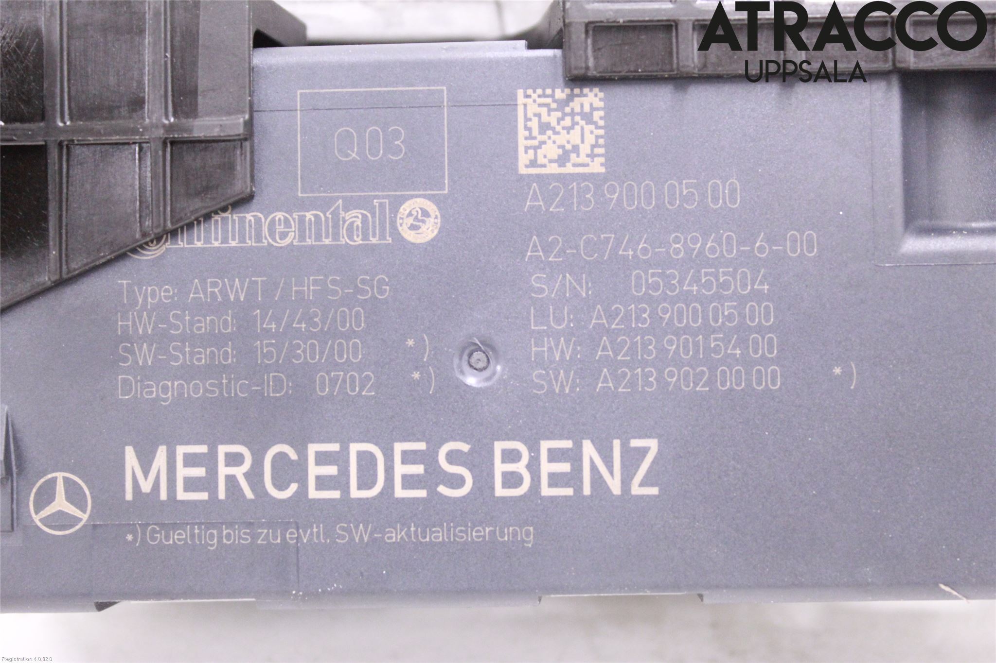 Mercedes-Benz MB C-KLASS (W205) 14-21 Baklukeåpner Automatisk