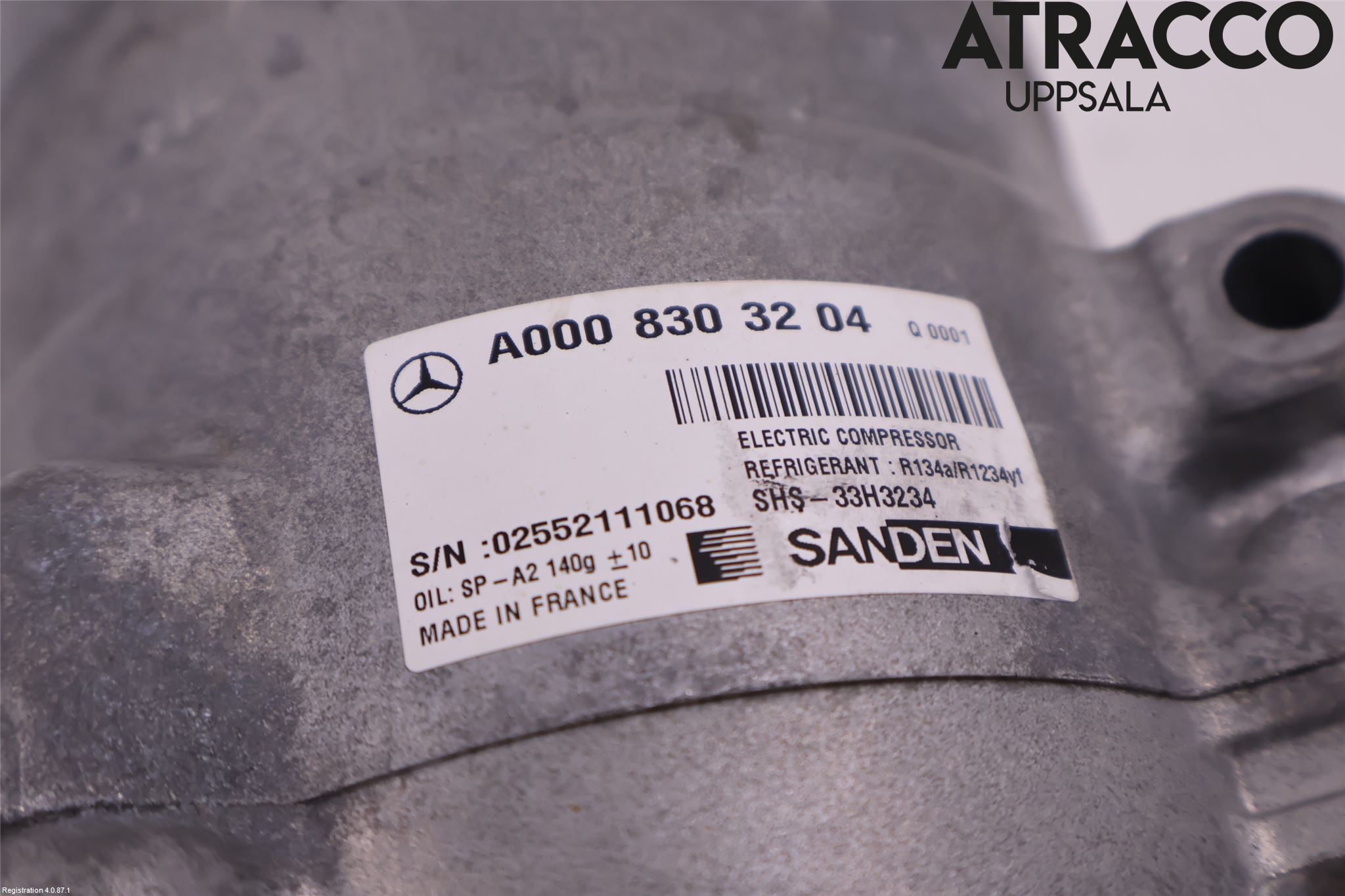 Mercedes-Benz MB E-KLASS (W213) 16-23 Varme Ac Kompressor