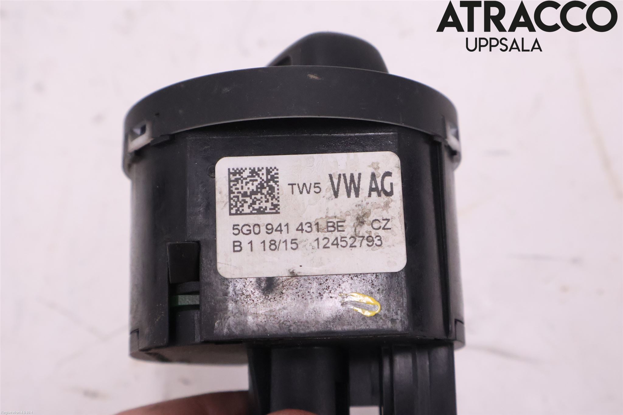 Volkswagen VW GOLF / E-GOLF VII 13-20 Bryter Hovedlys
