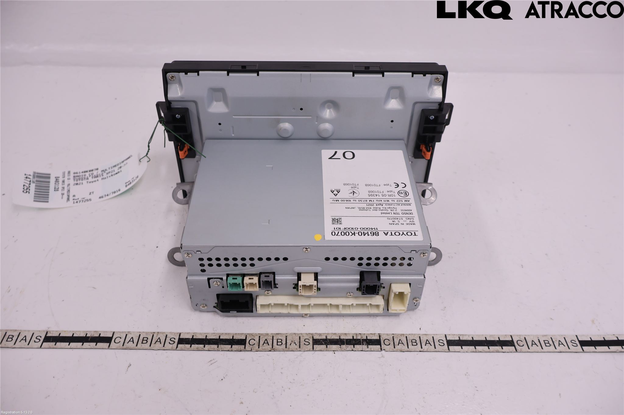 Toyota YARIS XP21 20- Stereo Radio Med Cd