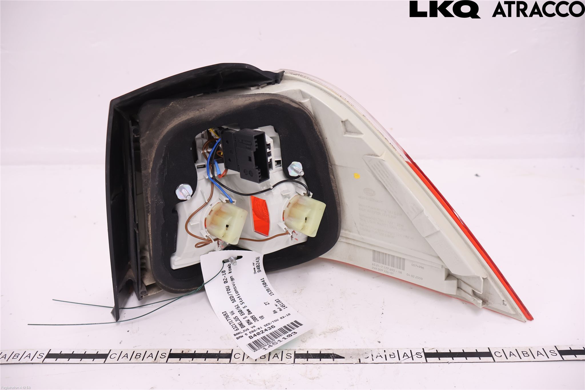 BMW 5 E60/61 Sed/Tou 02-10 Baklykt Venstre