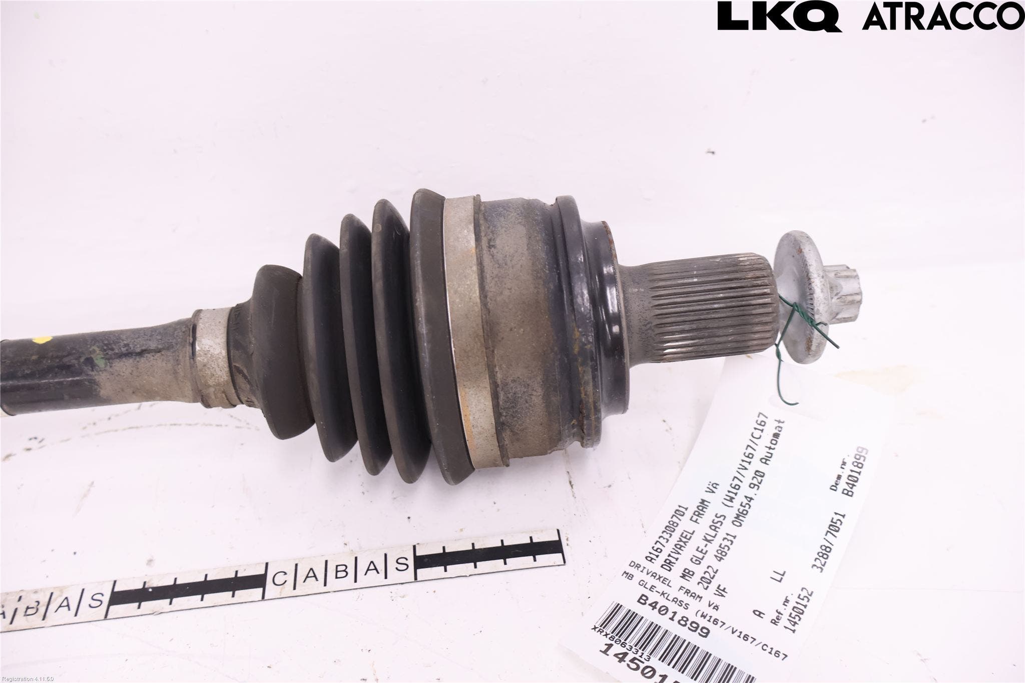 Mercedes-Benz MB GLE-KLASS (W167/V167/C167) 19- Drivaksel Foran Kompl Venstre