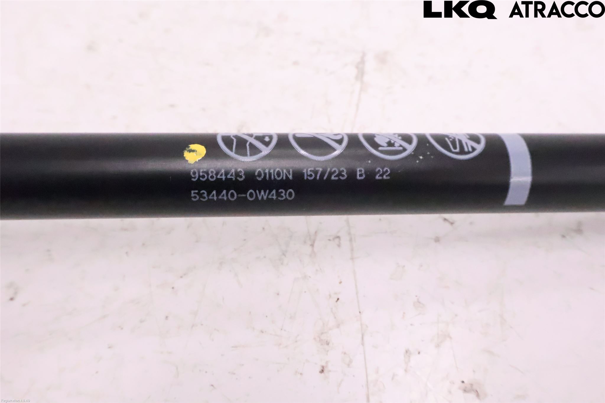 Lexus ES 250/300/330 Panser Demper-Gassfjær