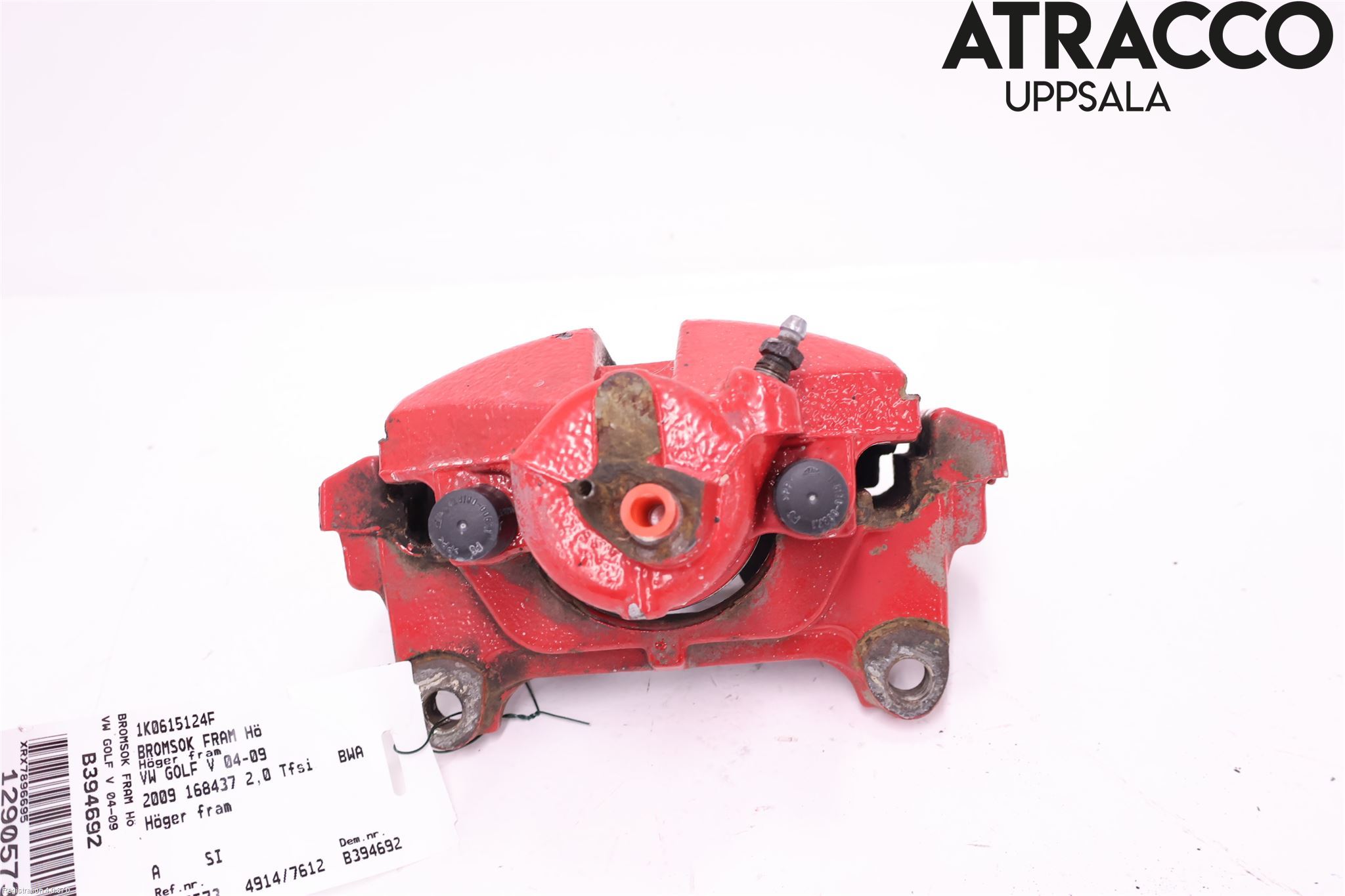 Volkswagen VW GOLF V 04-09 Bremsecaliper Foran Høyre