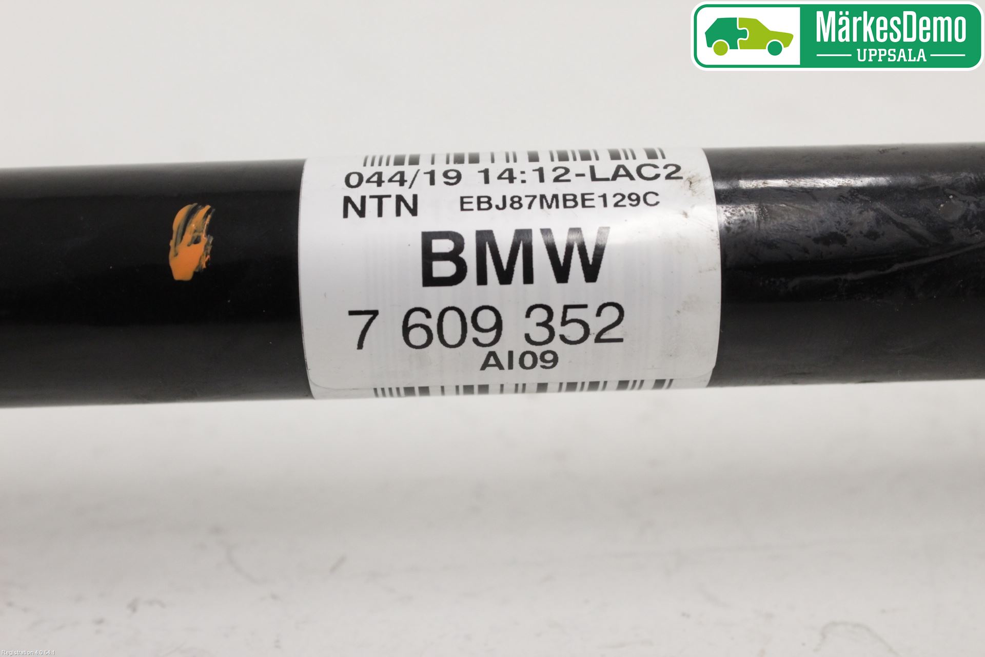 BMW 1 F20/F21 11-19 Drivaksel Bak Kompl Høyre