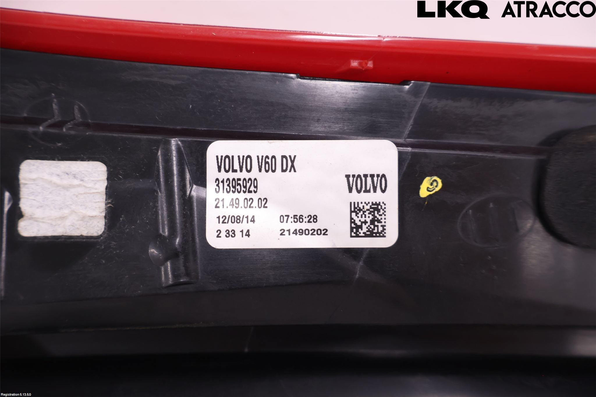 Volvo V60 14-18 Baklykt Høyre