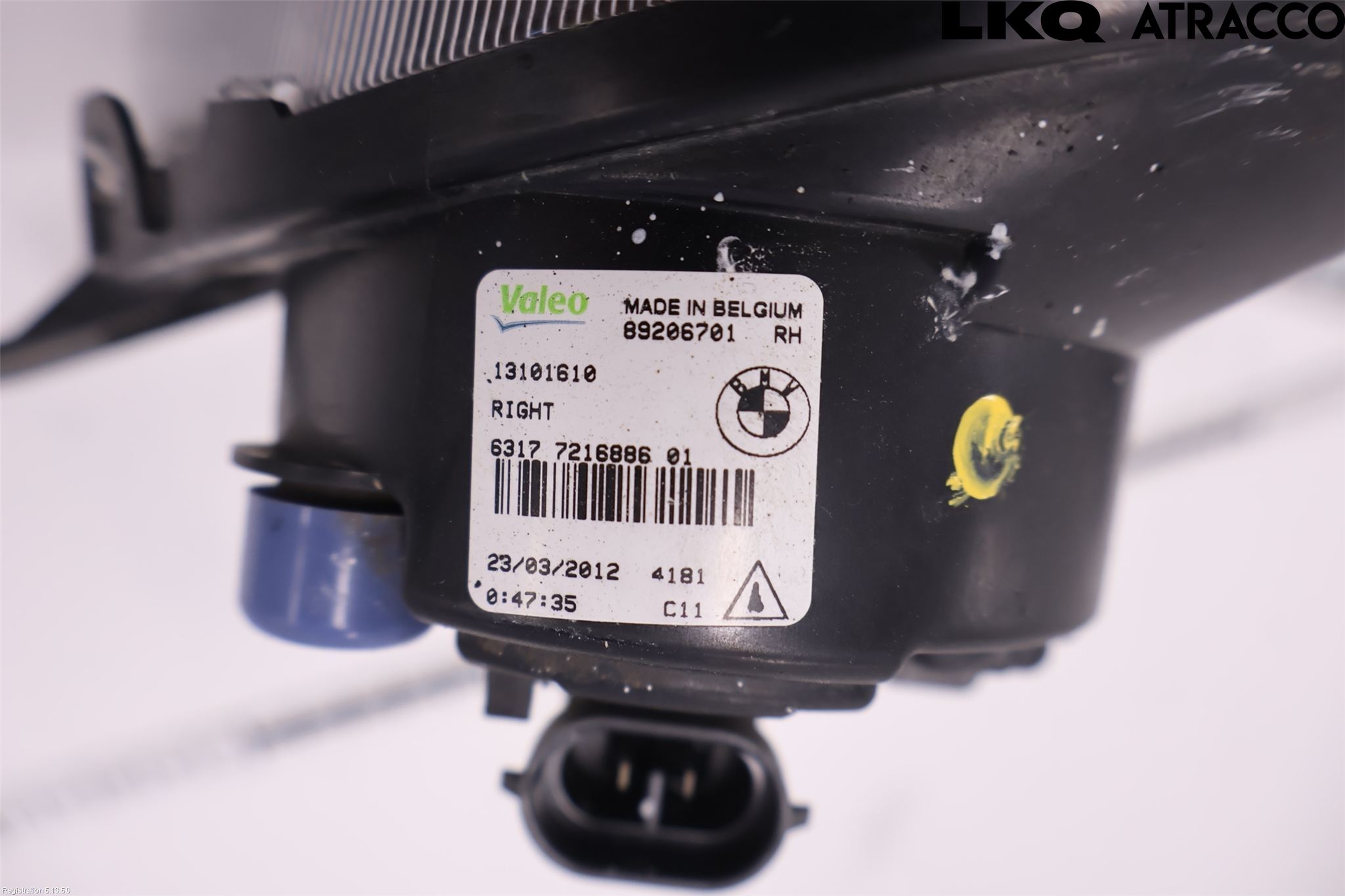 BMW 5 F10/F11/F18 09-17 Frontlykt-Kurve-Tåkelys