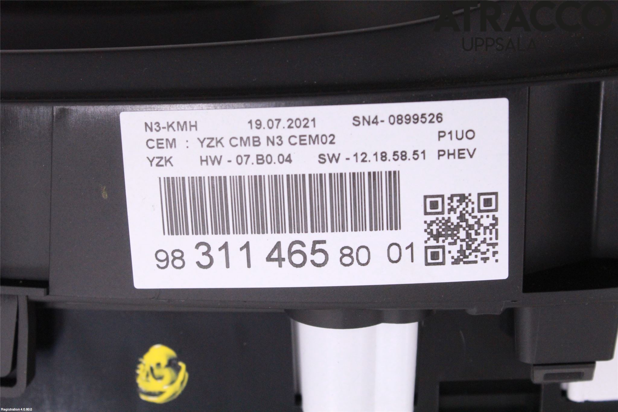 Opel GRANDLAND X 18- Instr Speedometer