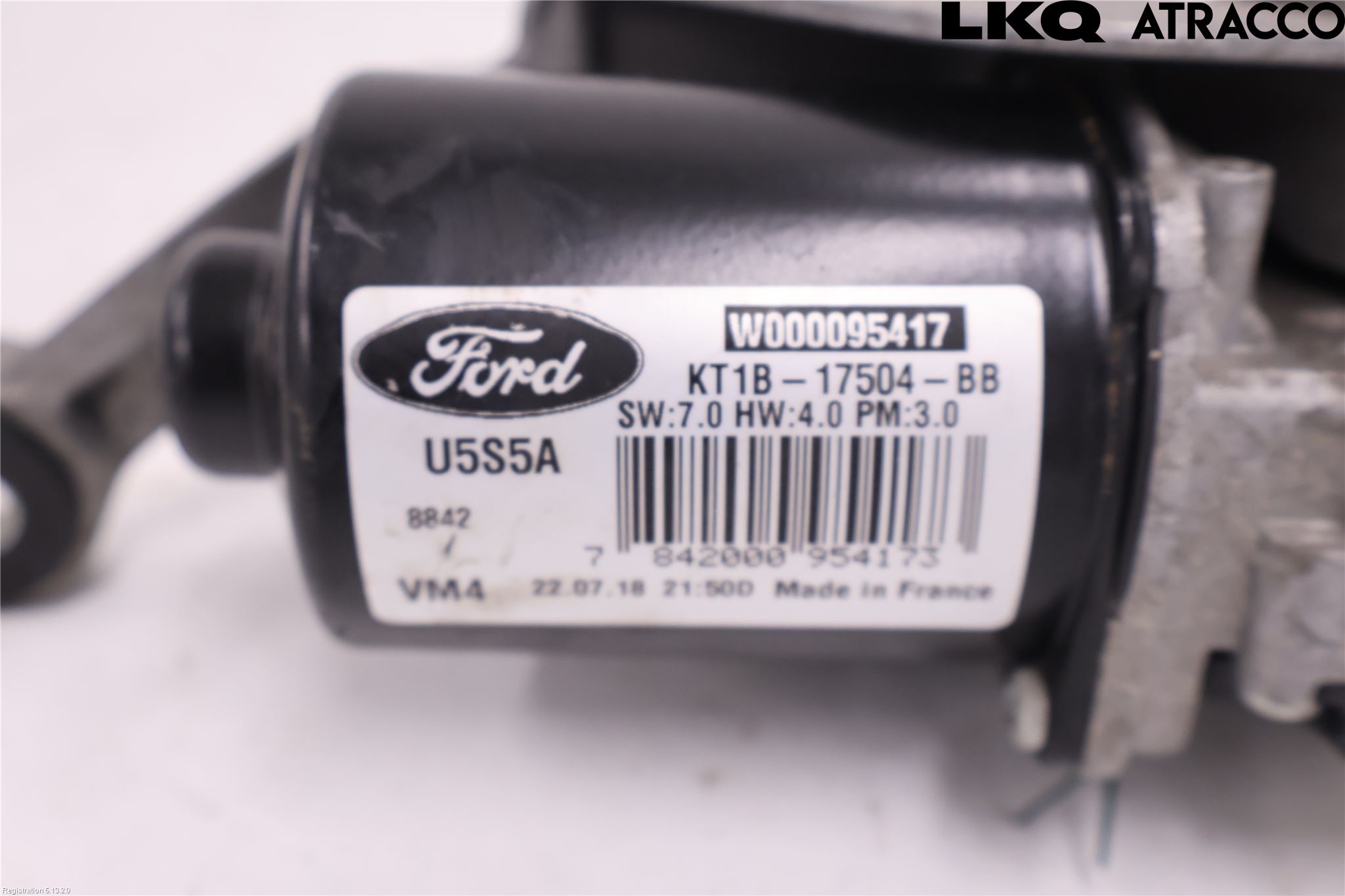 Ford TRANSIT/TOURNEO CONNECT 13-22 Viskermotor Frontrute