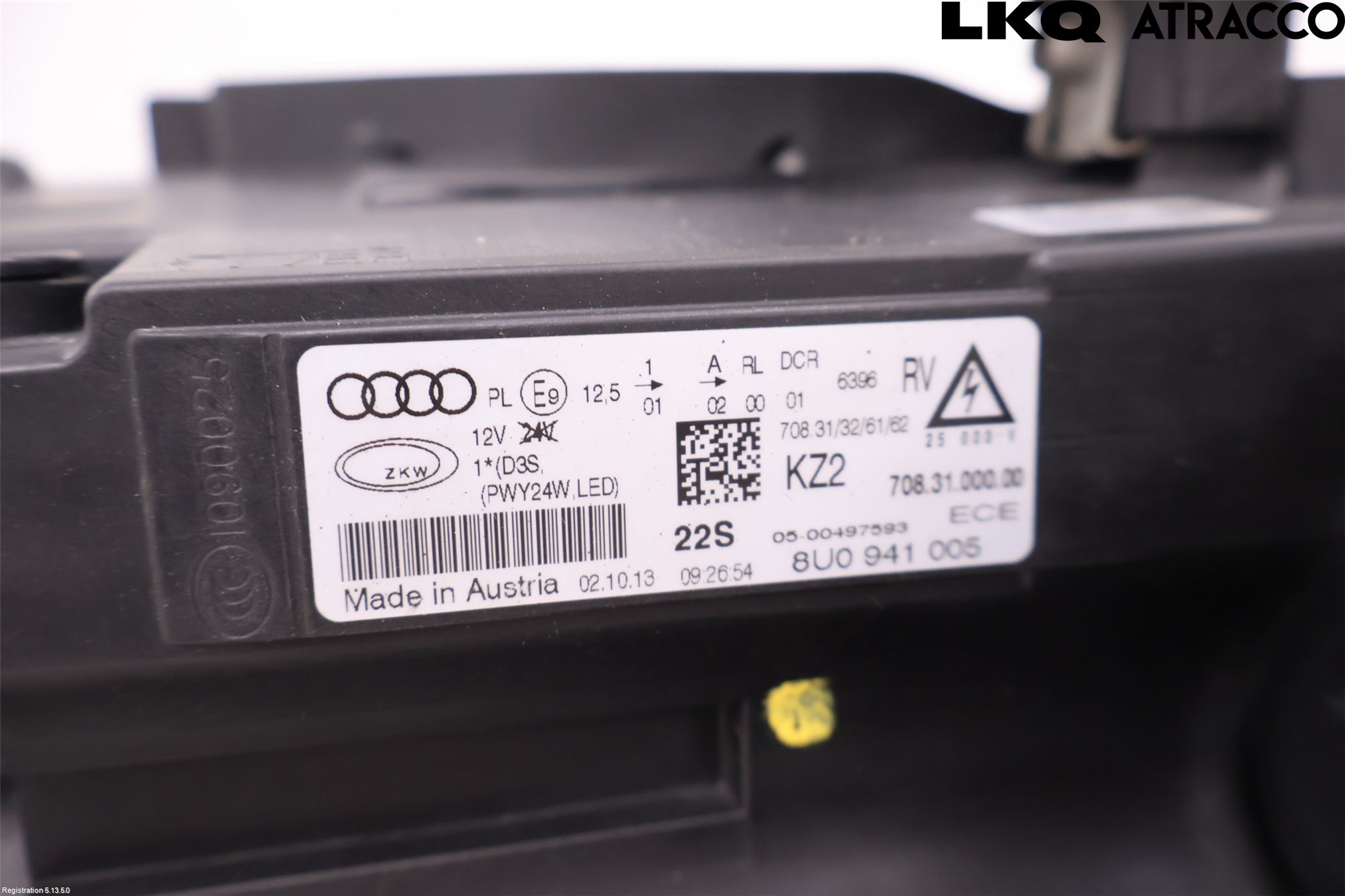 Audi Q3 8U 12-18 Frontlykt Venstre