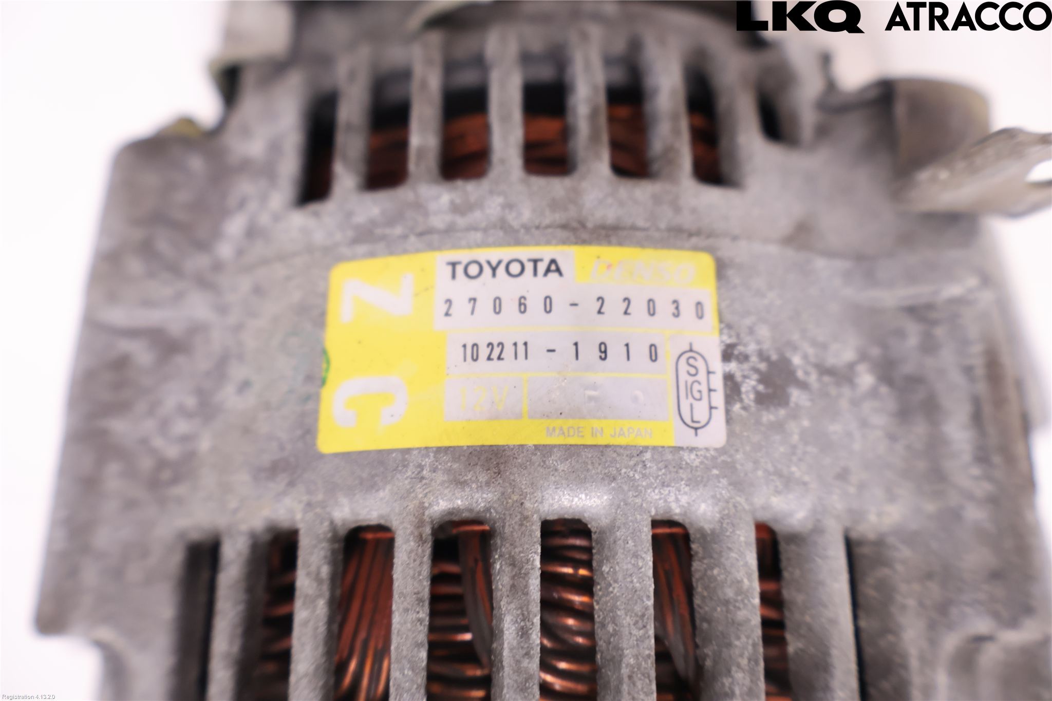 Toyota COROLLA 02-07 Dynamo