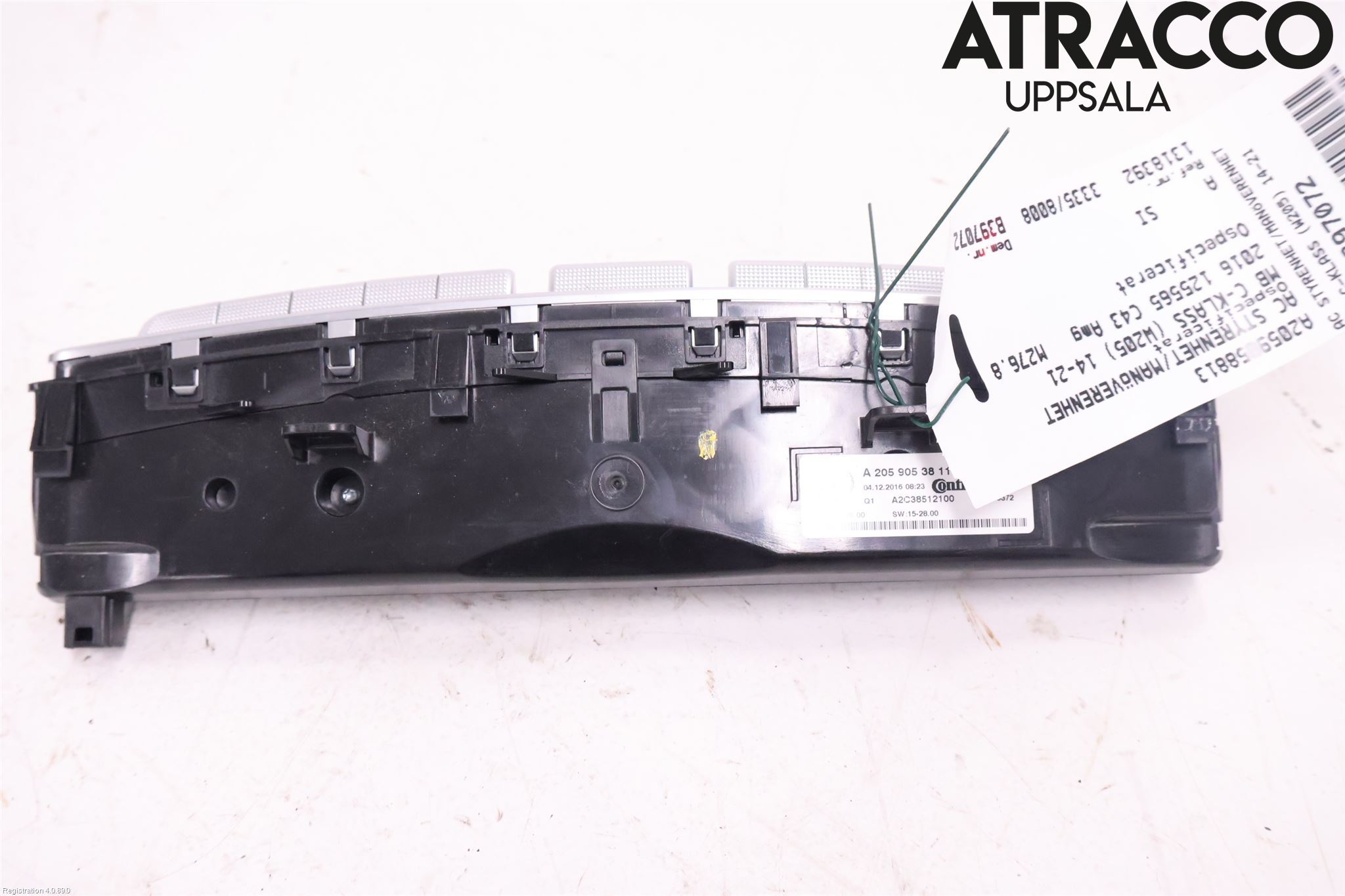 Mercedes-Benz MB C-KLASS (W205) 14-21 Varme Ac Betjening-Display