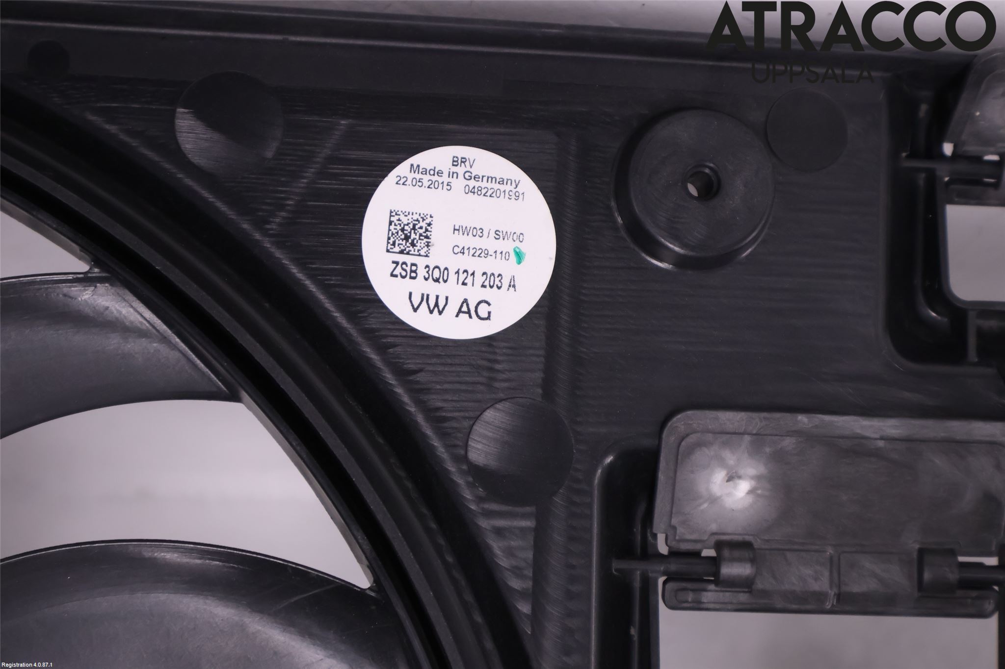 Volkswagen VW PASSAT 15-19 Kjølevifte Elektrisk
