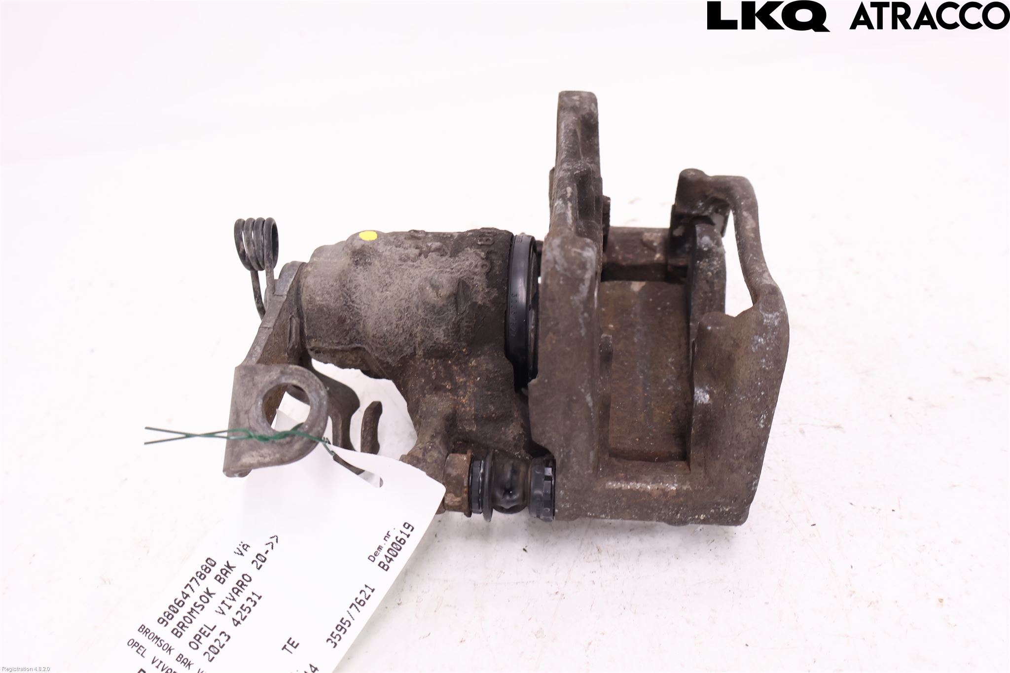 Opel VIVARO 20- Bremsecaliper Bak Venstre