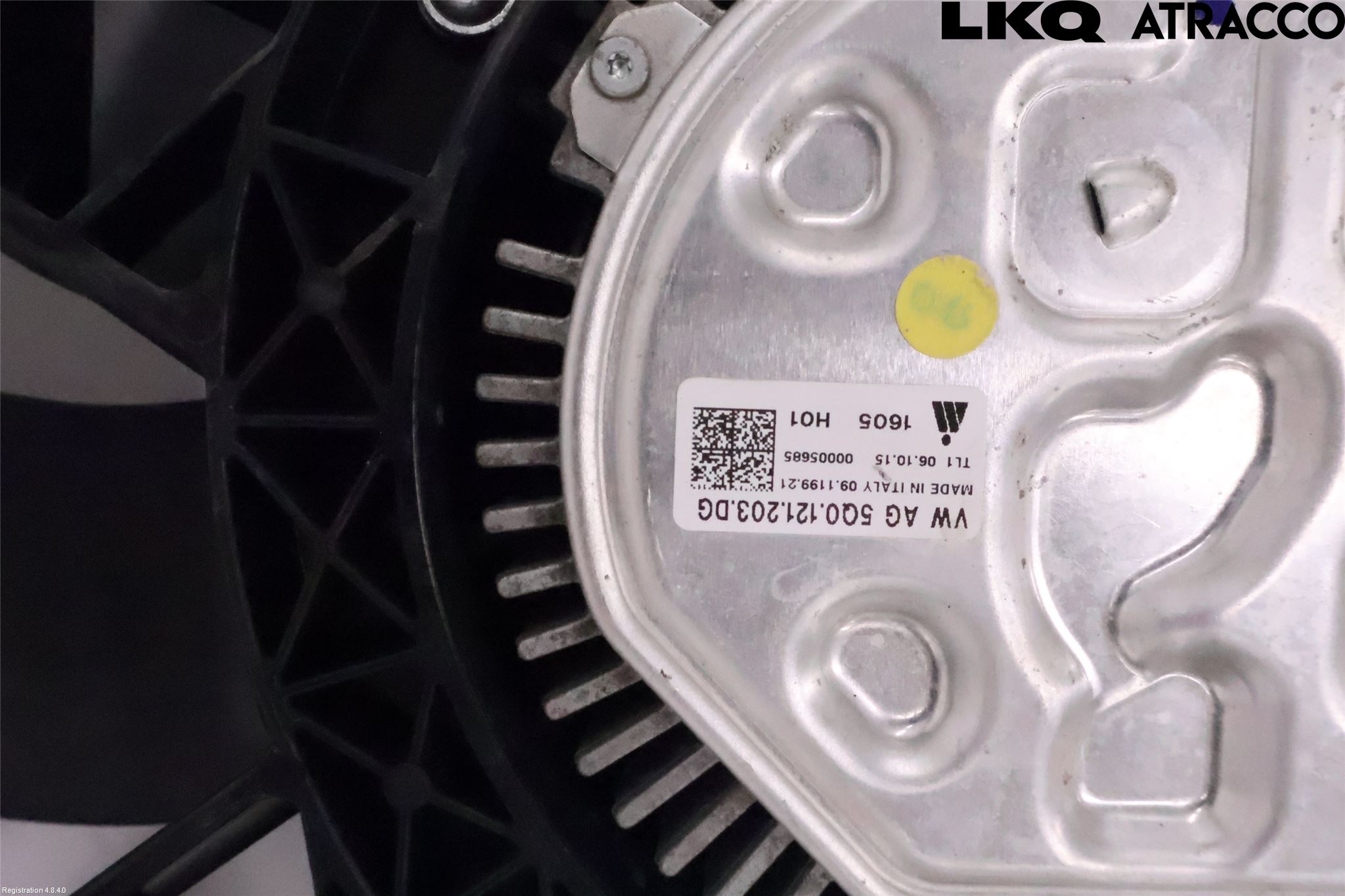 Volkswagen VW PASSAT 15-19 Kjølevifte Elektrisk